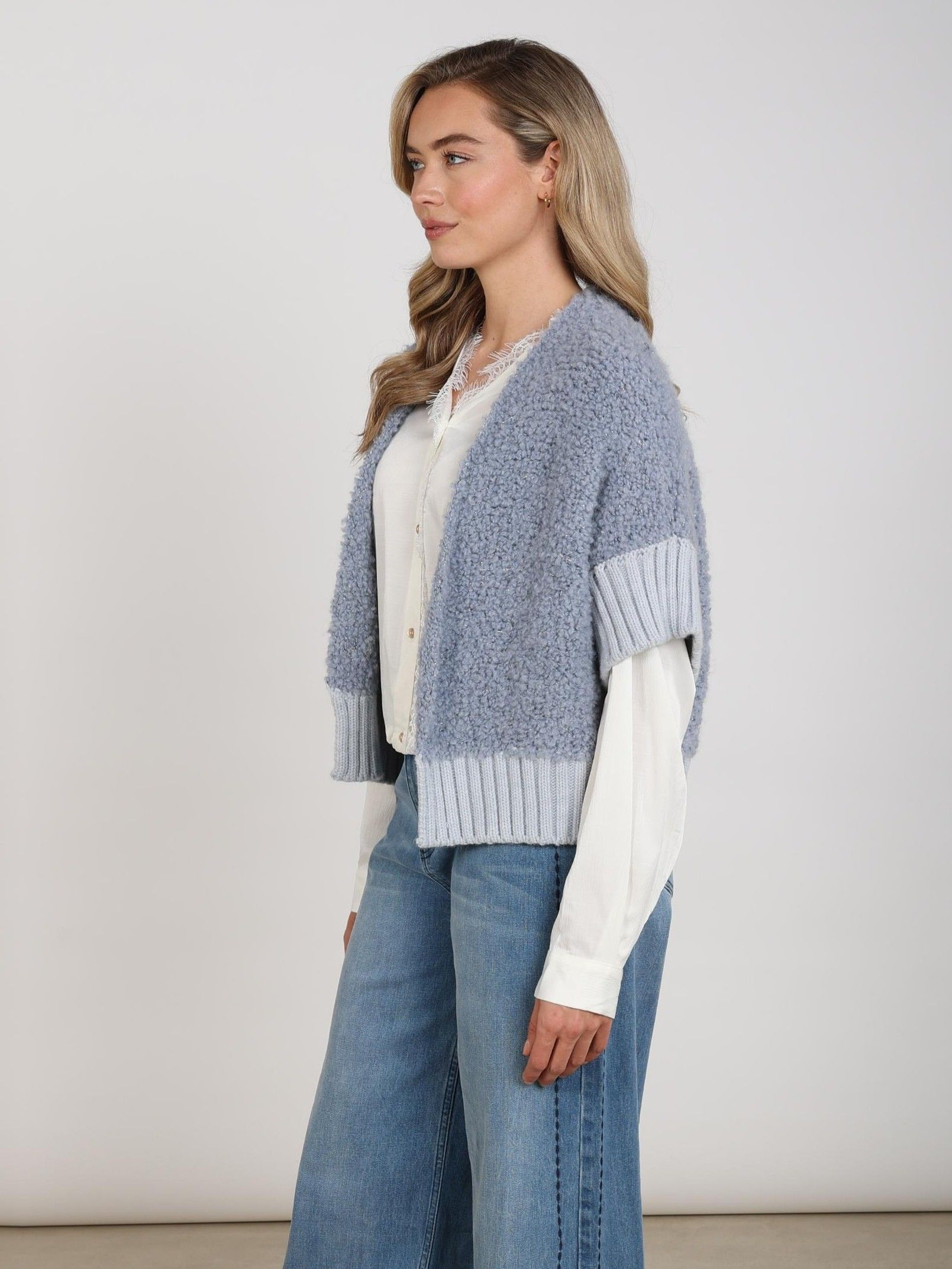 NUKUS - VEST - Blauw