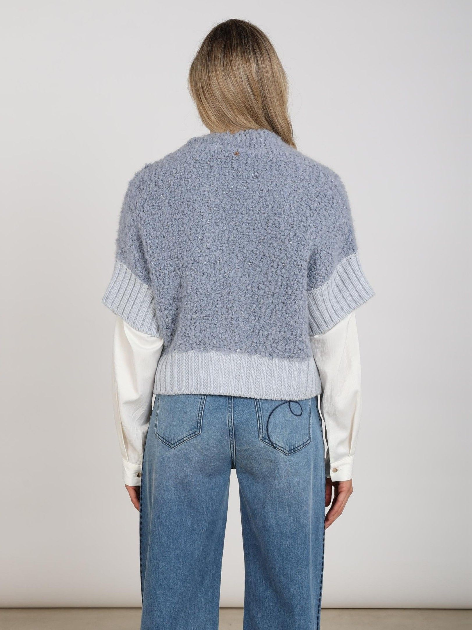 NUKUS - VEST - Blauw