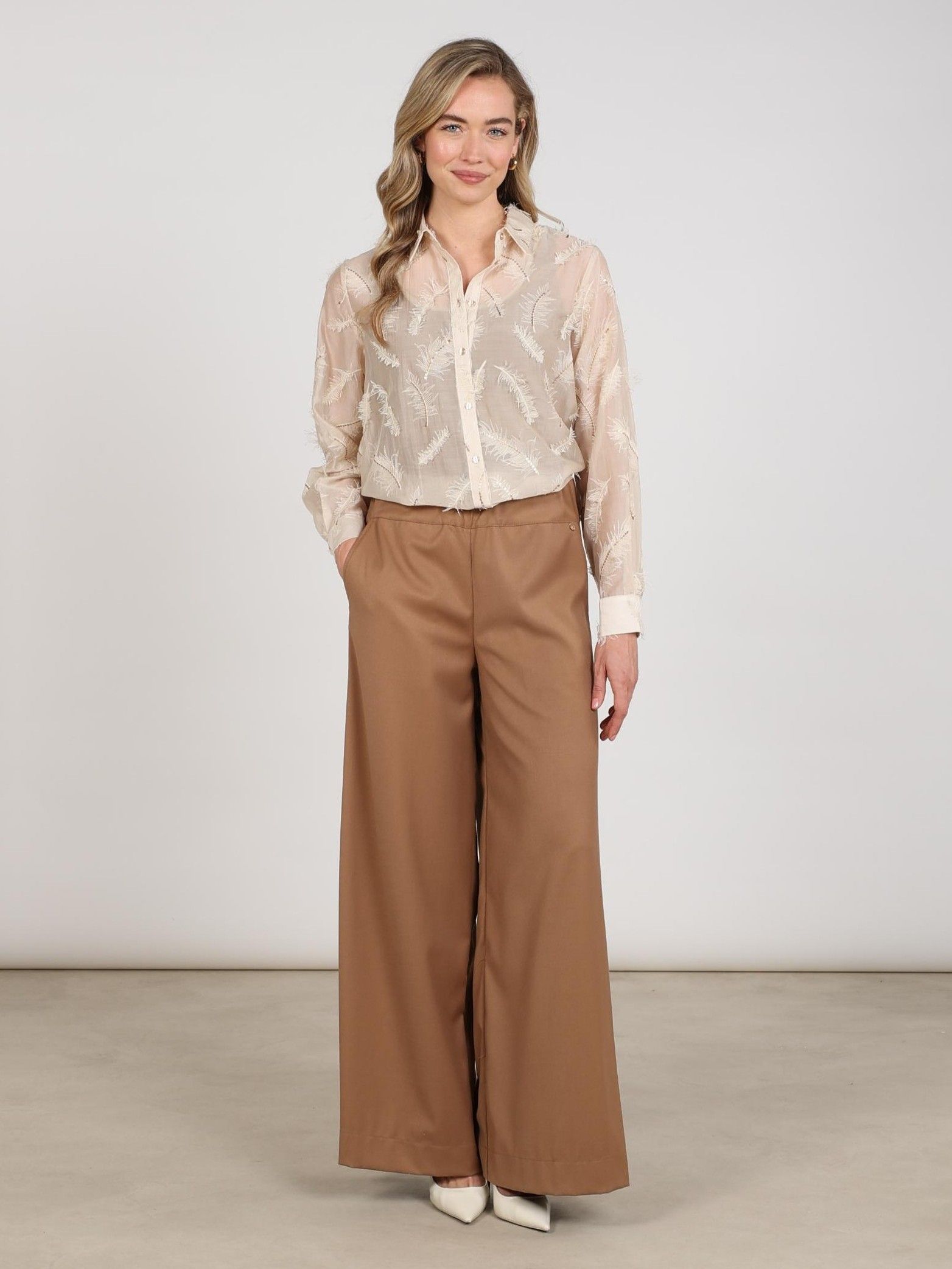 NUKUS - BLOUSE - Beige