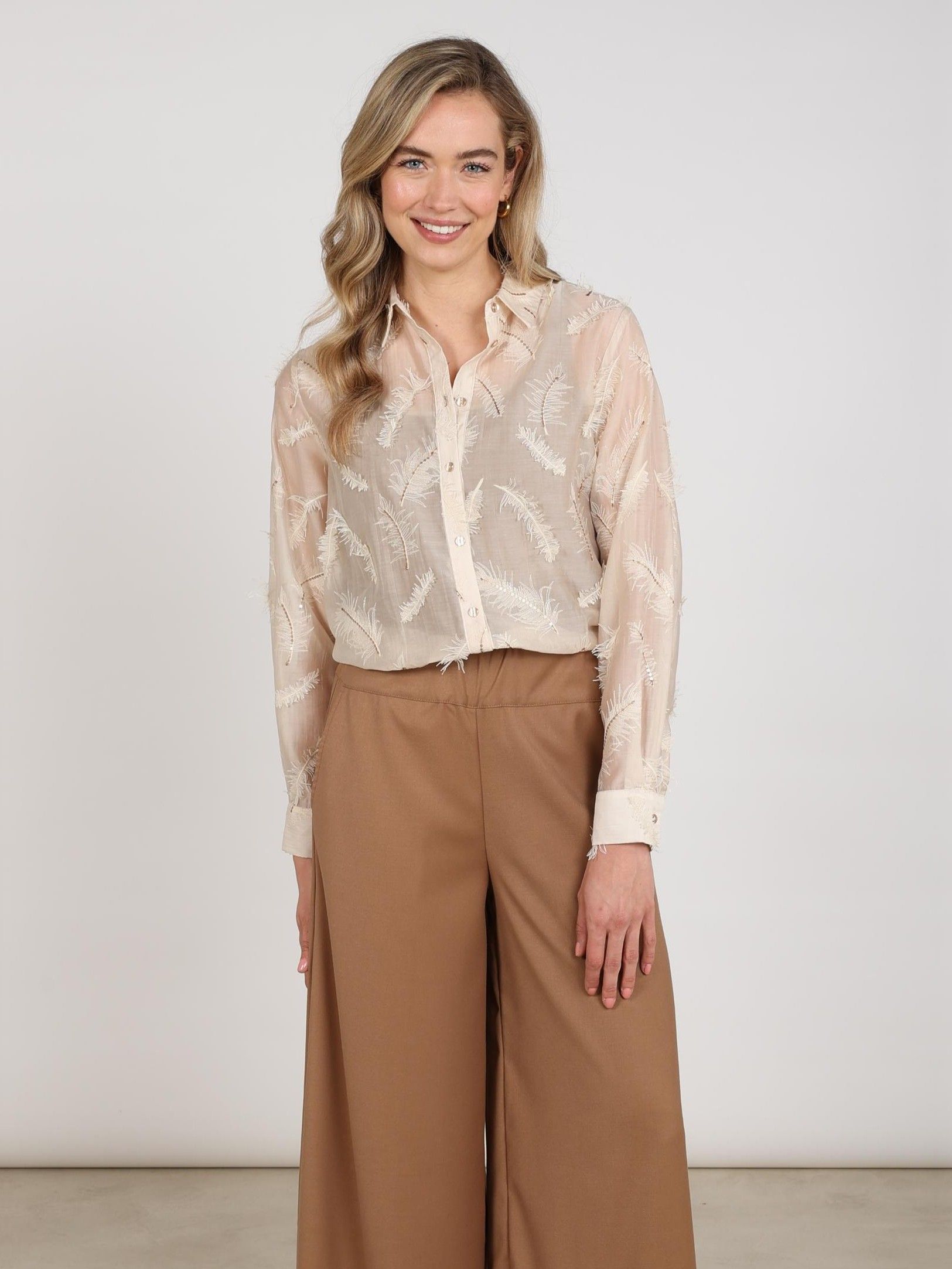 NUKUS - BLOUSE - Beige