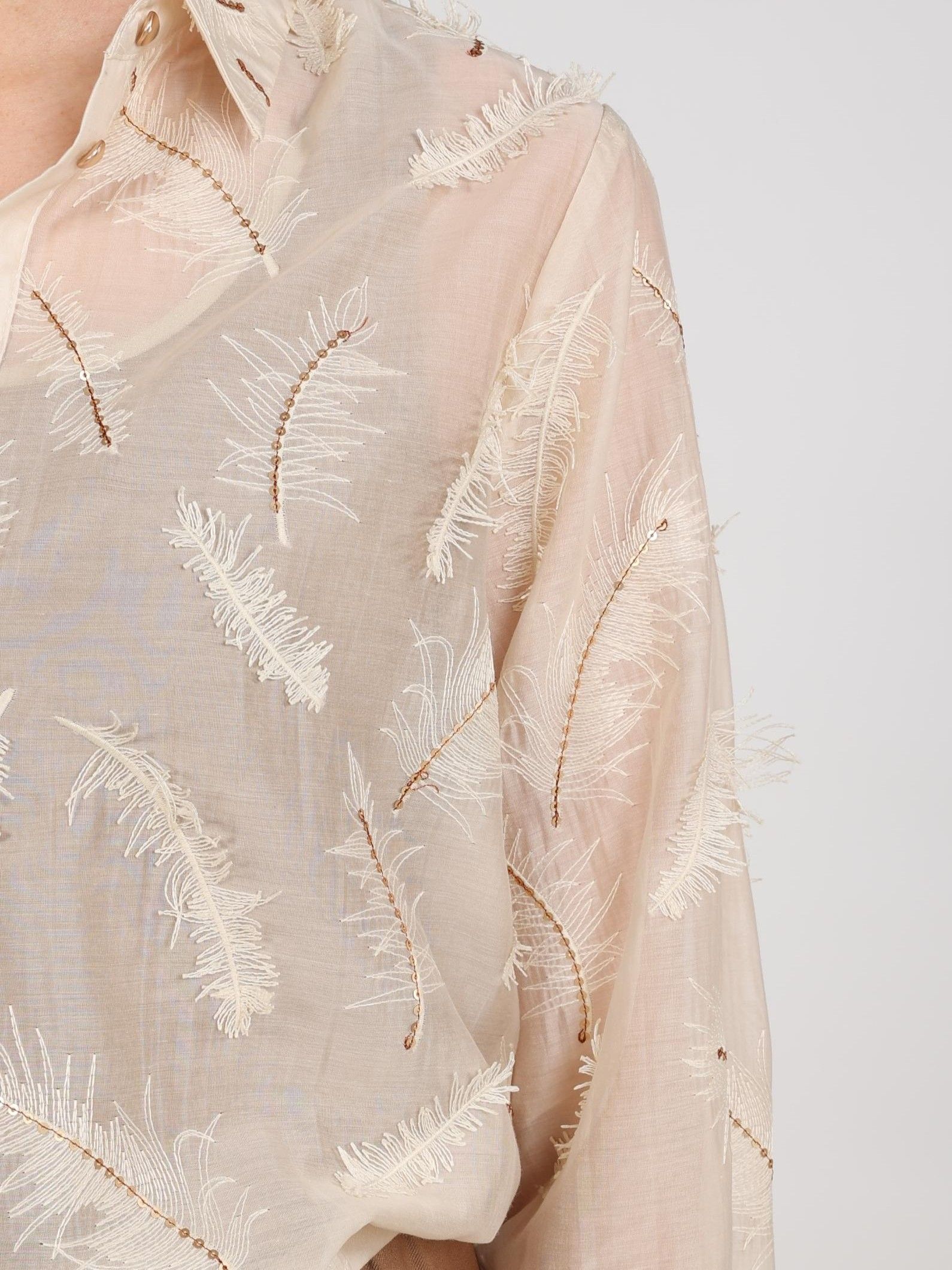 NUKUS - BLOUSE - Beige