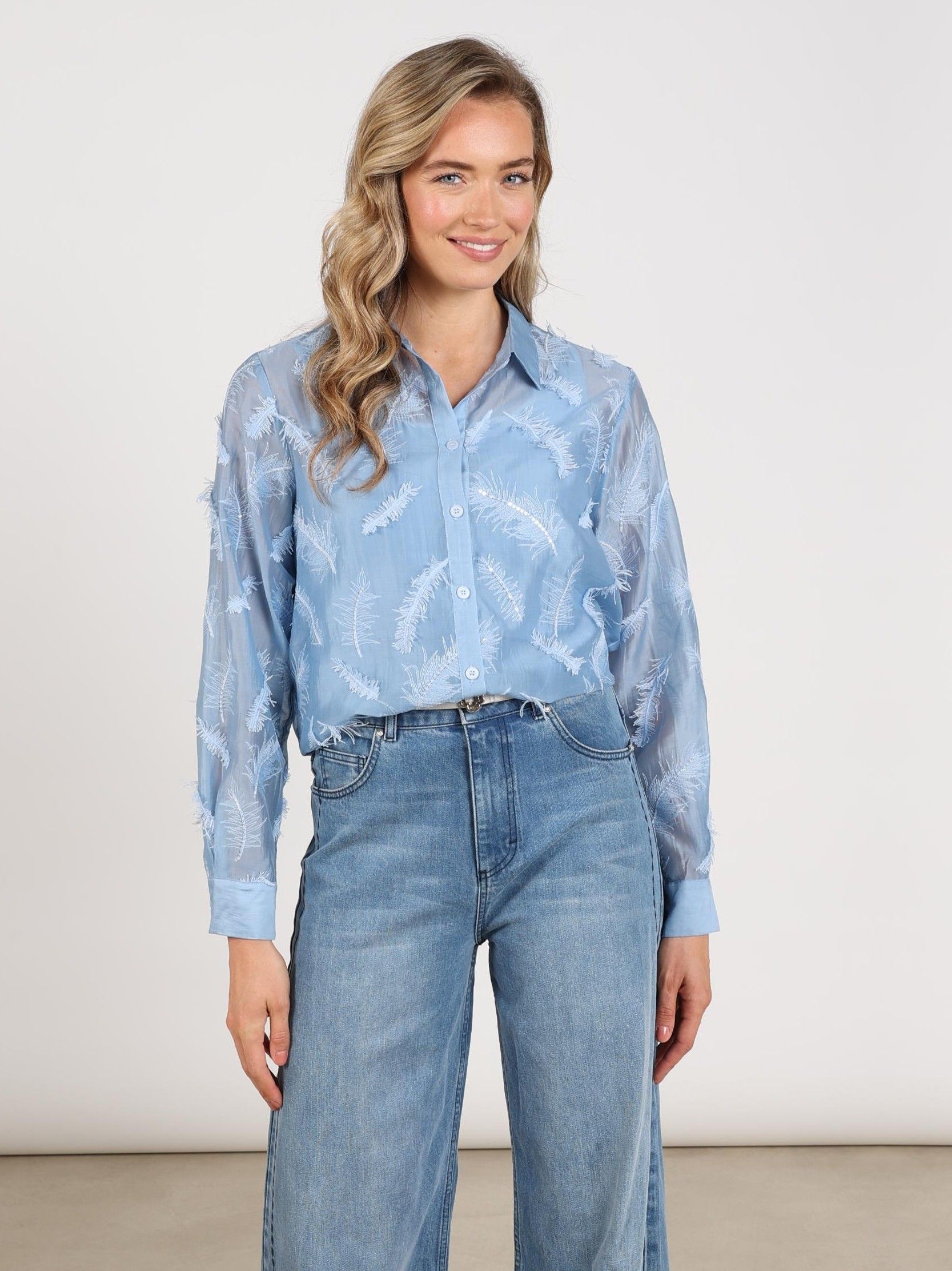 NUKUS - BLOUSE - Blauw