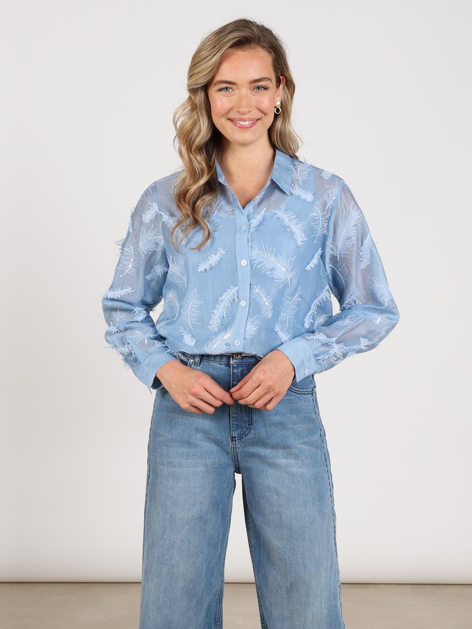 NUKUS - BLOUSE - Blauw