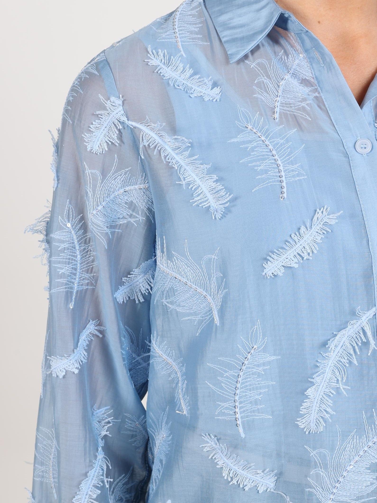 NUKUS - BLOUSE - Blauw