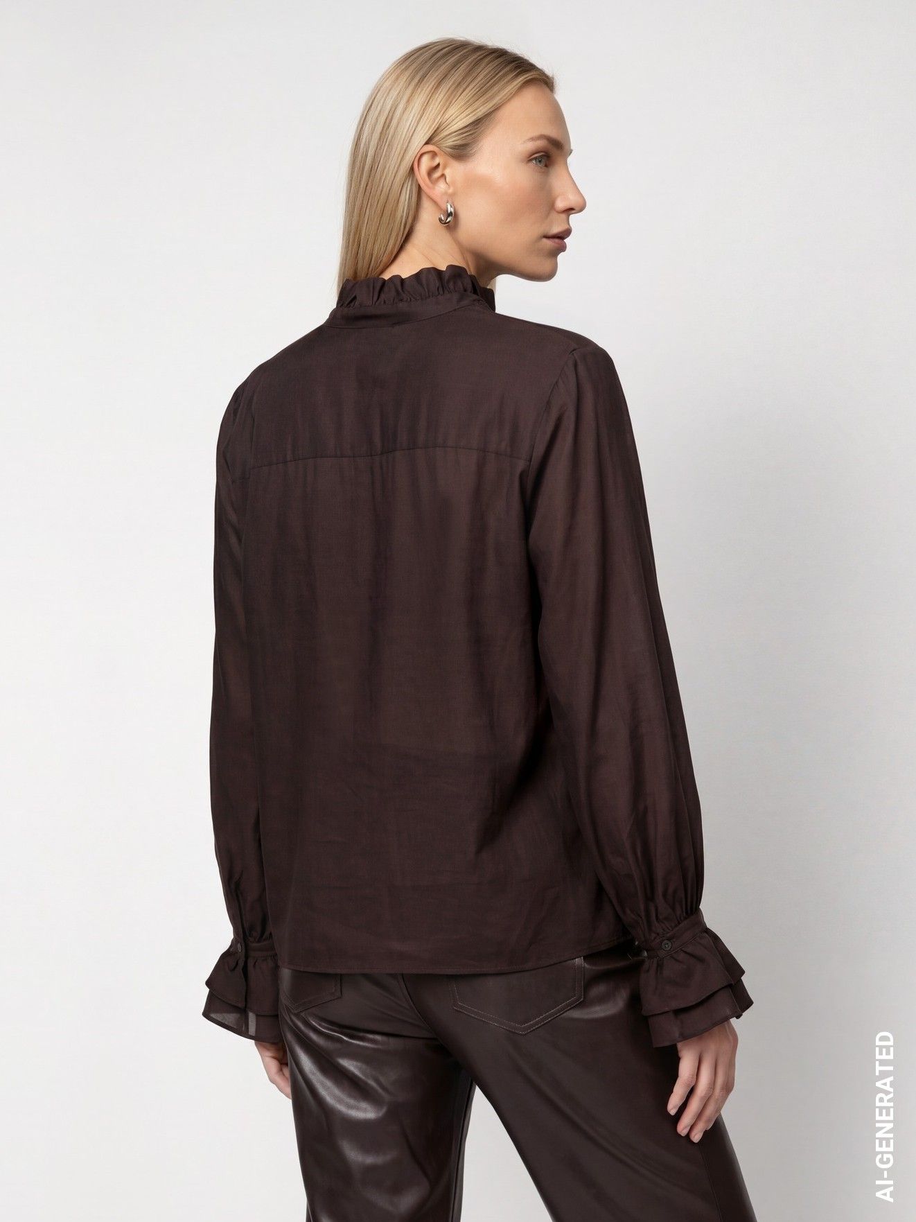 MONARI - BLOUSE - Bruin