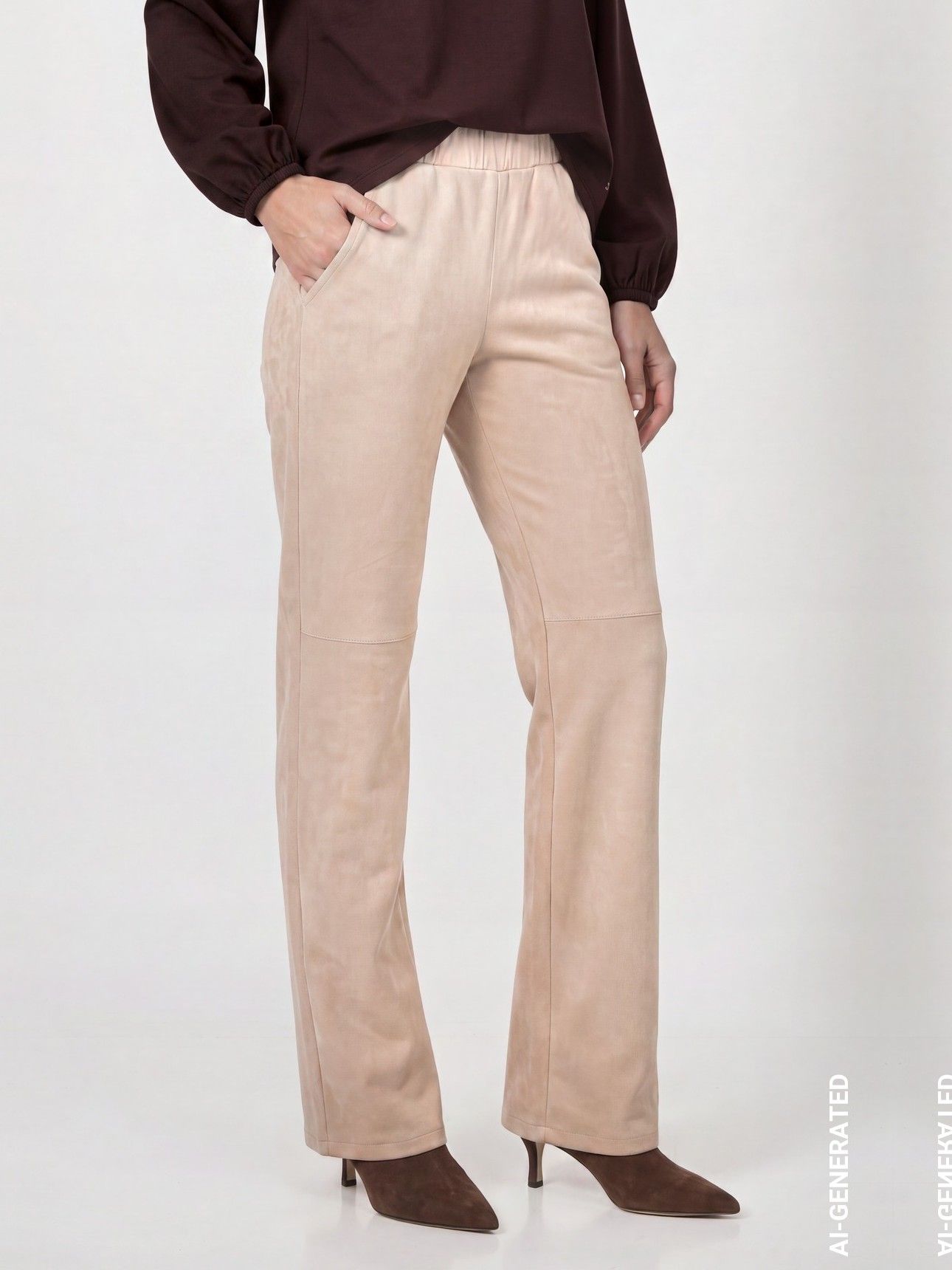 MONARI - BROEK - Beige