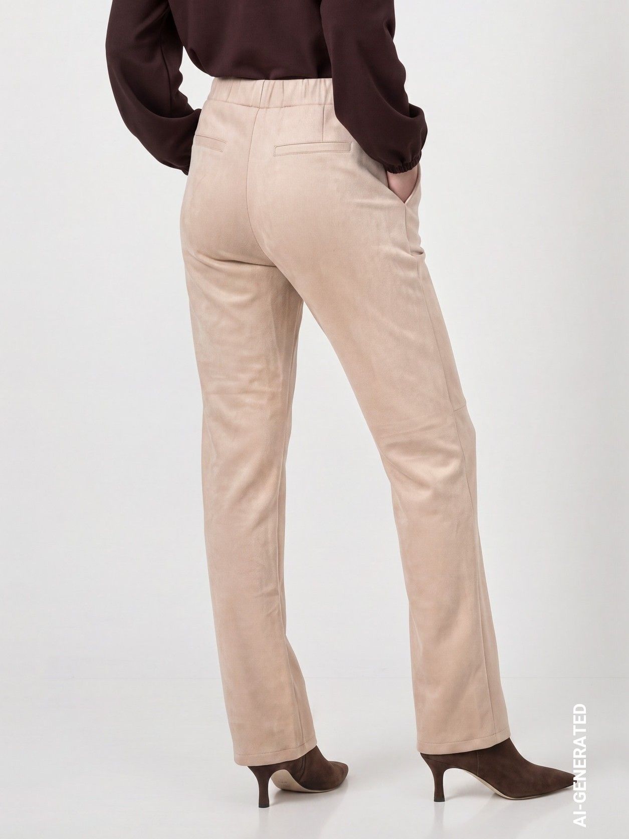 MONARI - BROEK - Beige
