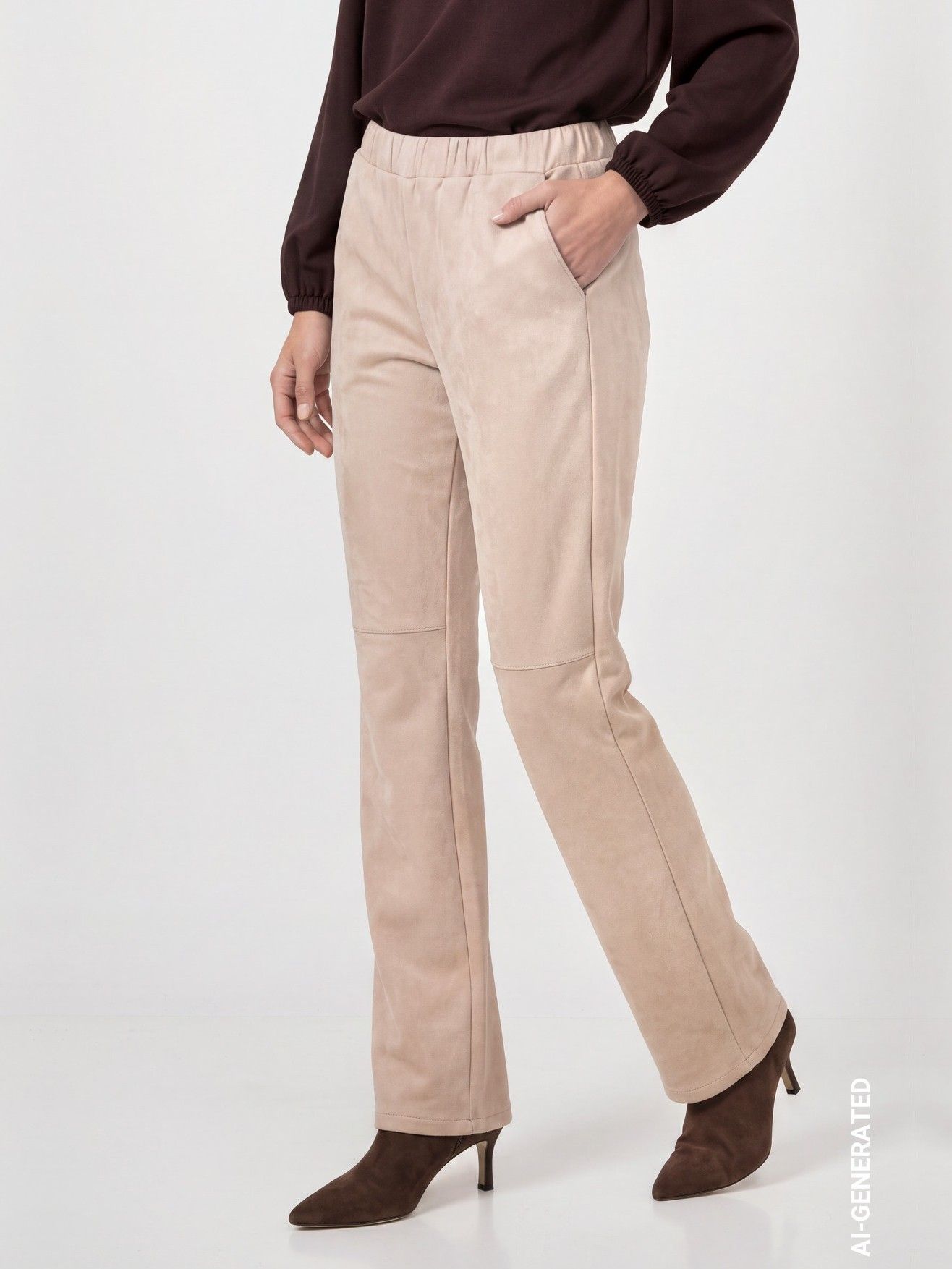 MONARI - BROEK - Beige