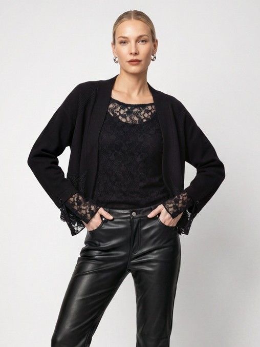 MONARI - SHIRT - Zwart
