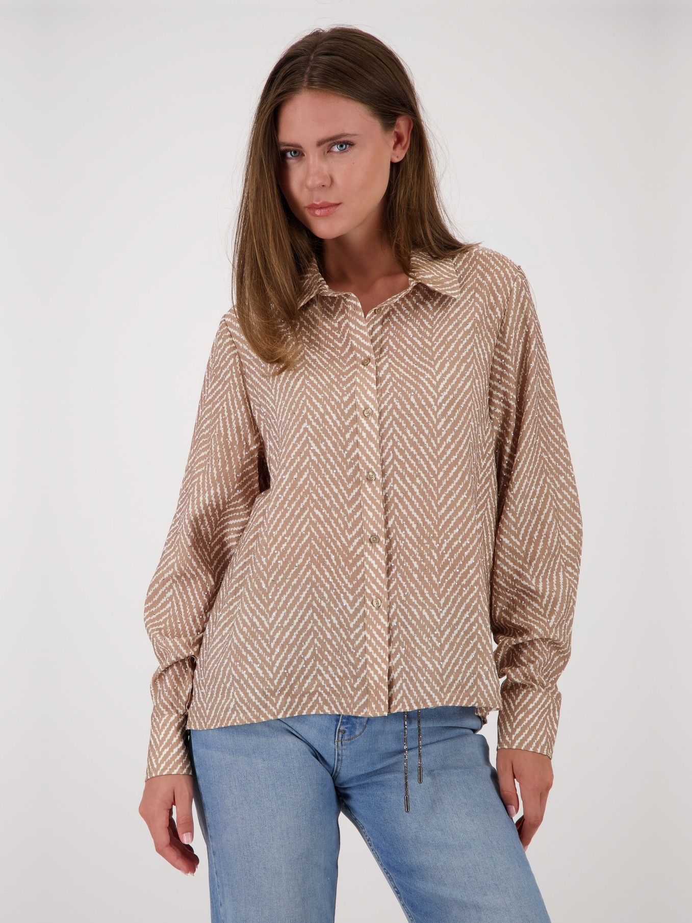 MONARI - BLOUSE - Bruin