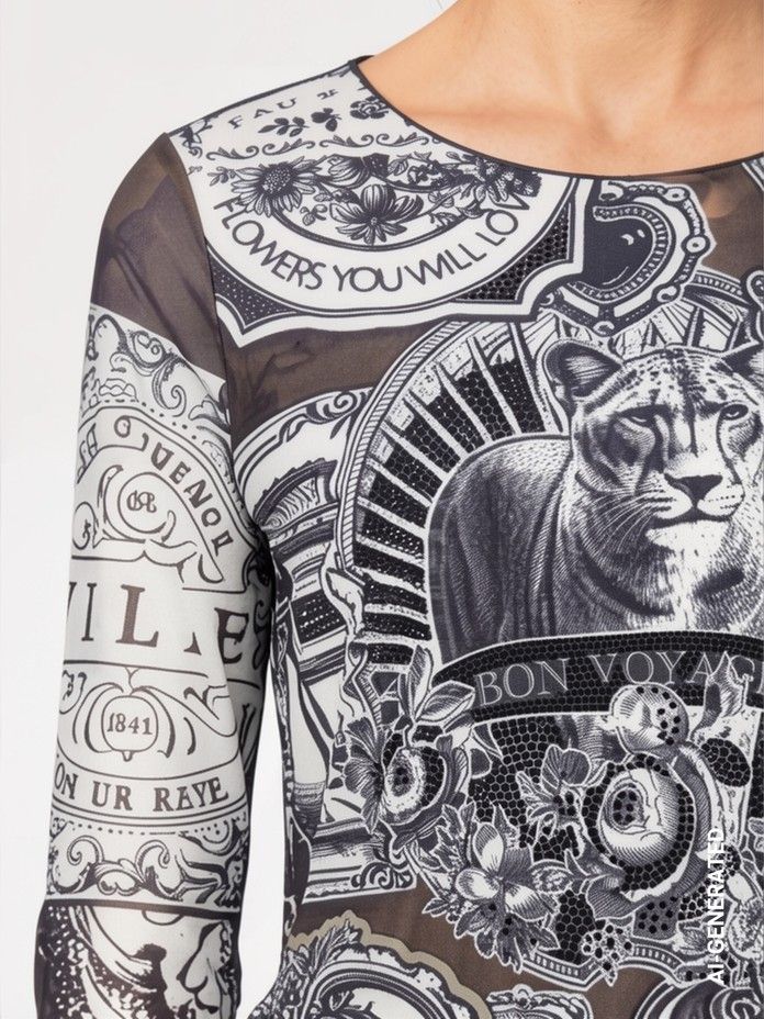 MONARI - SHIRT - Zwart