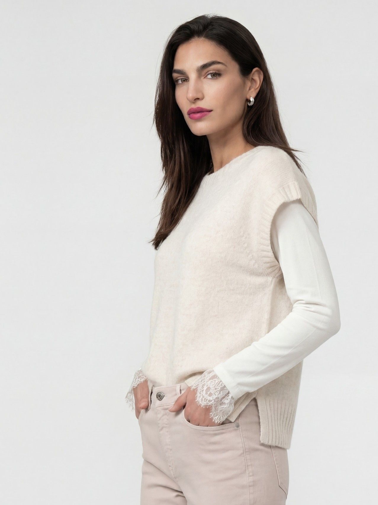 MONARI - TRUI - Off white