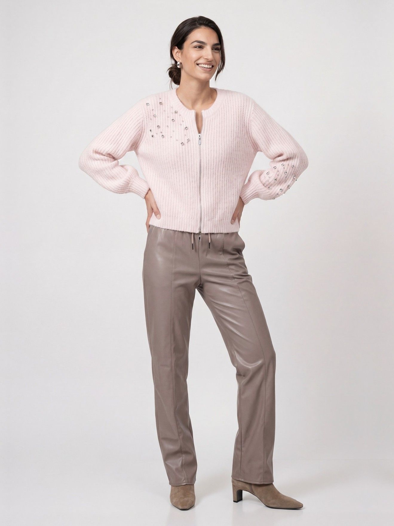 MONARI - VEST - Roze