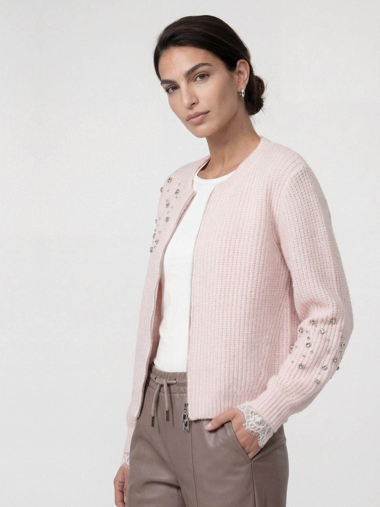 MONARI - VEST - Roze