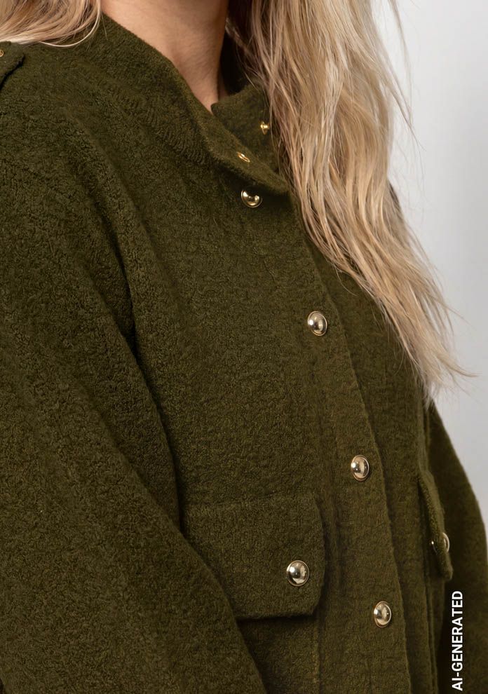 MONARI - VEST - Groen