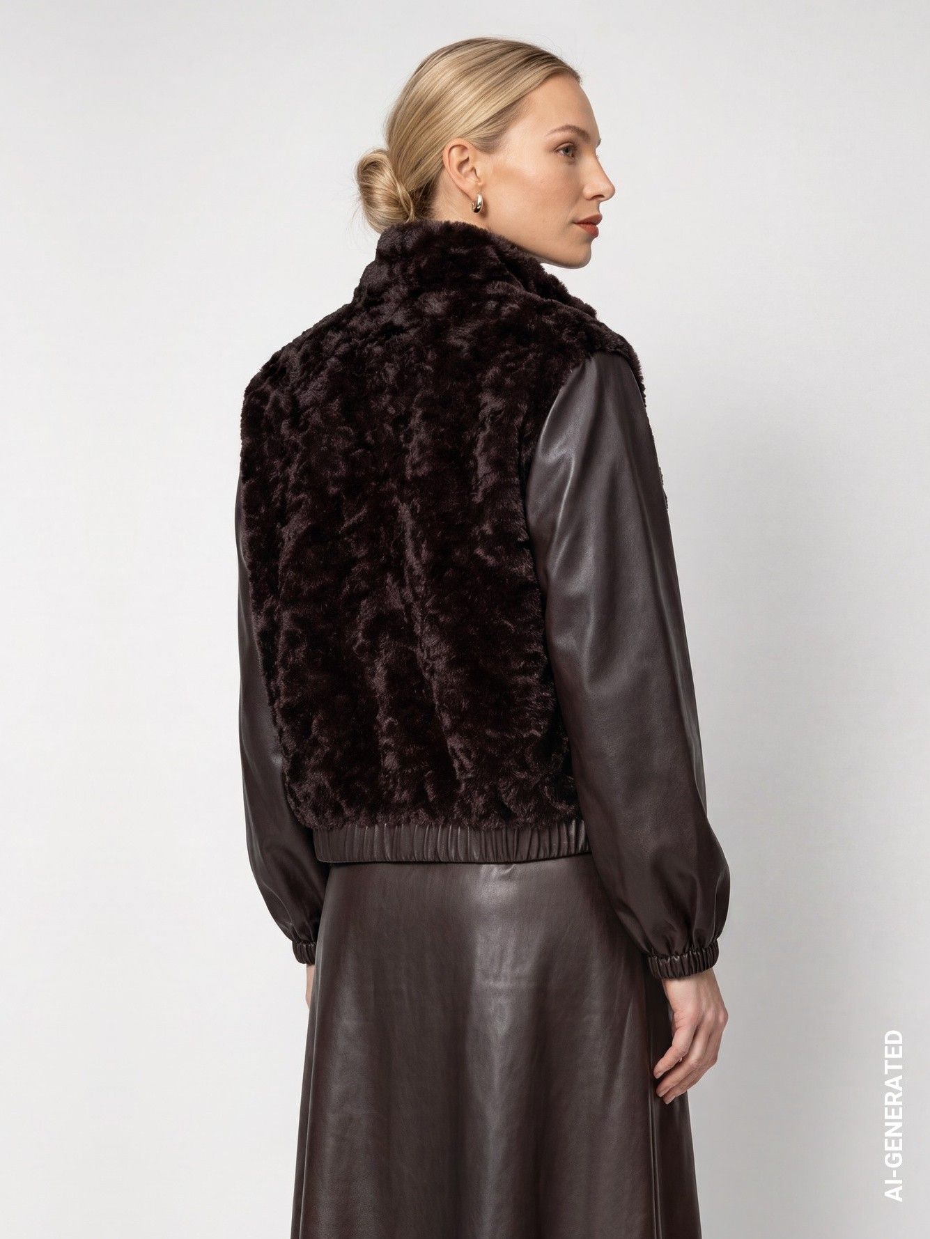 MONARI - BLAZER - Bruin