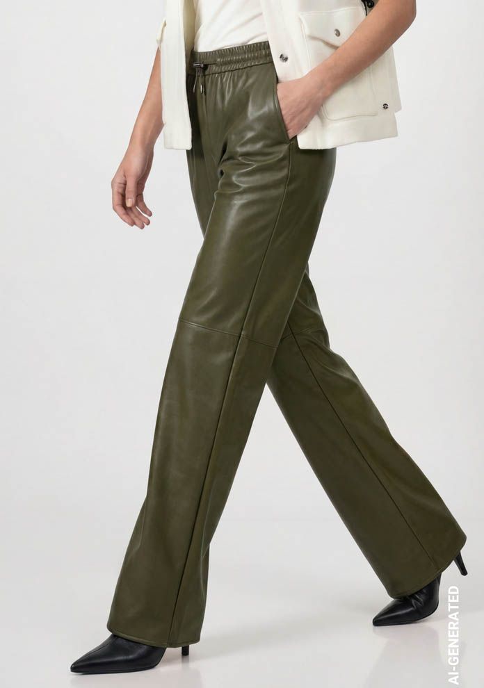 MONARI - BROEK - Groen