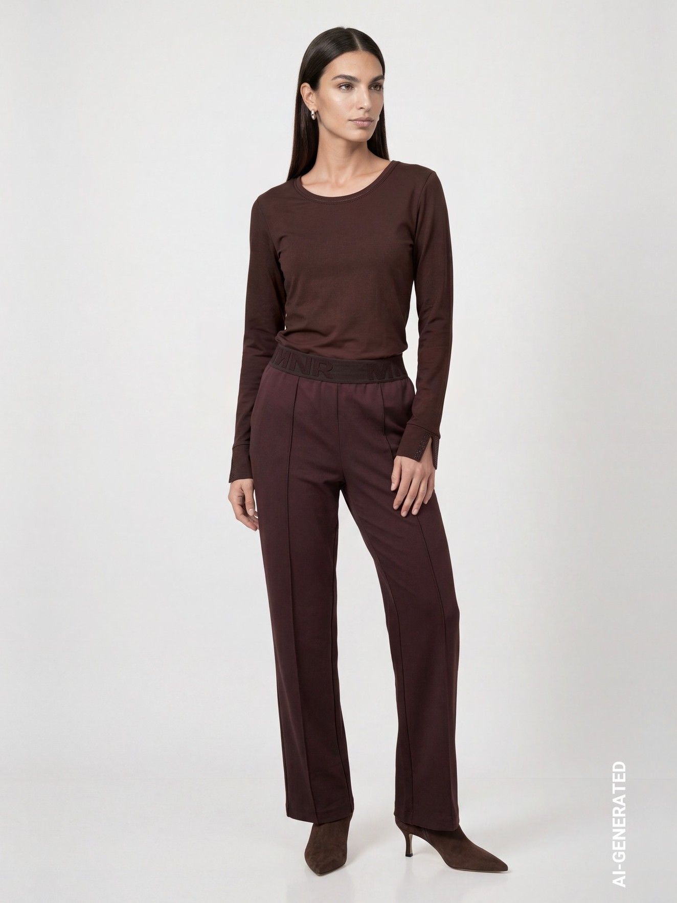 MONARI - SHIRT - Bruin