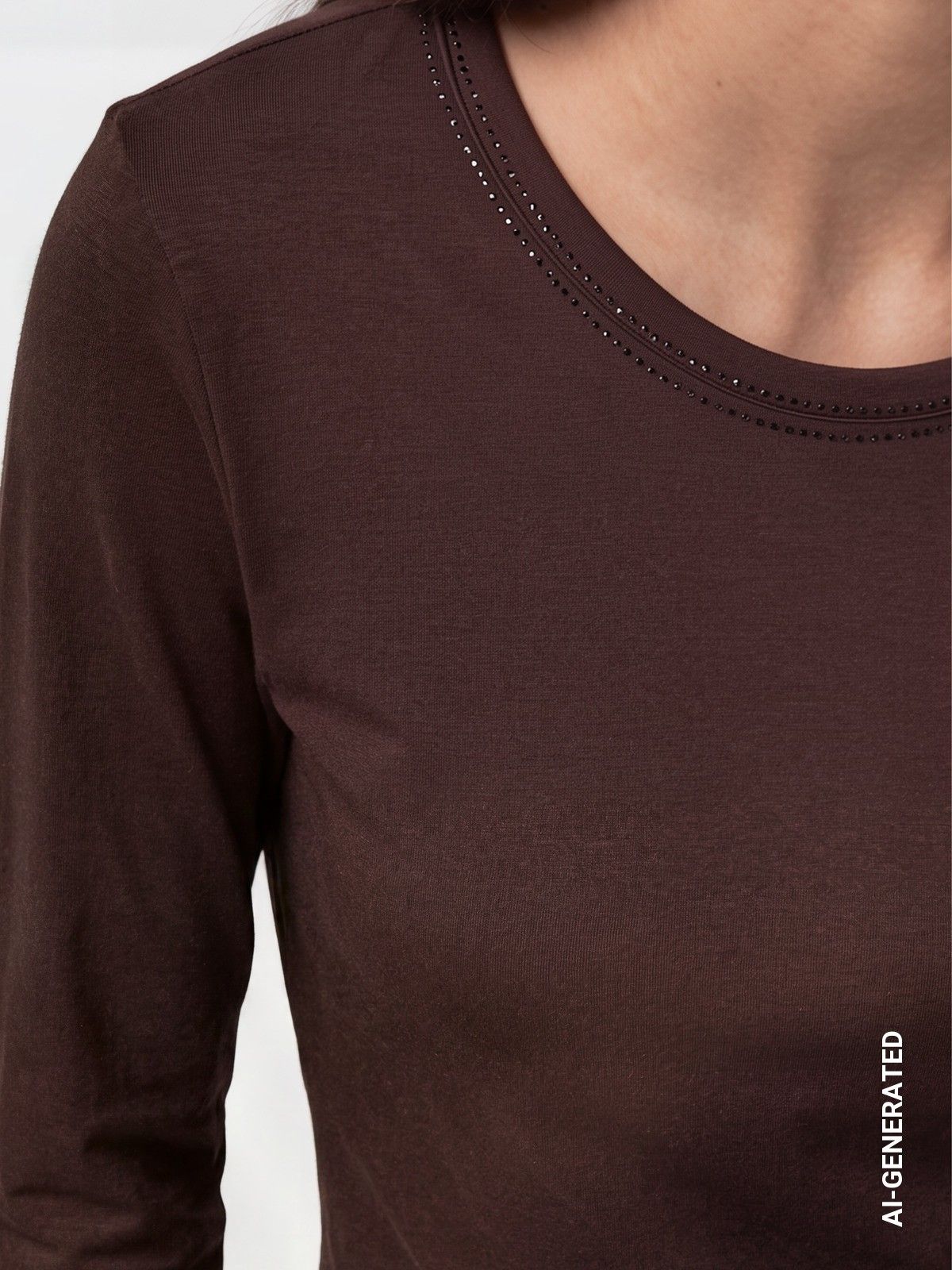 MONARI - SHIRT - Bruin
