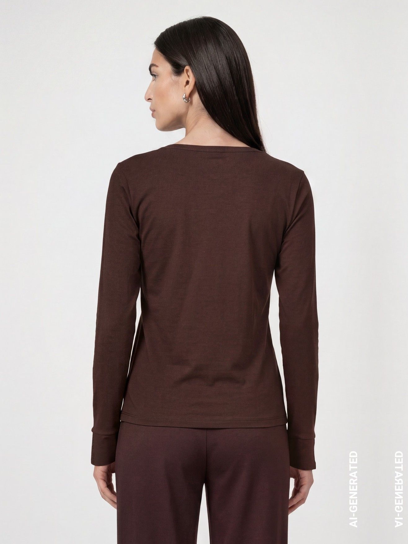MONARI - SHIRT - Bruin