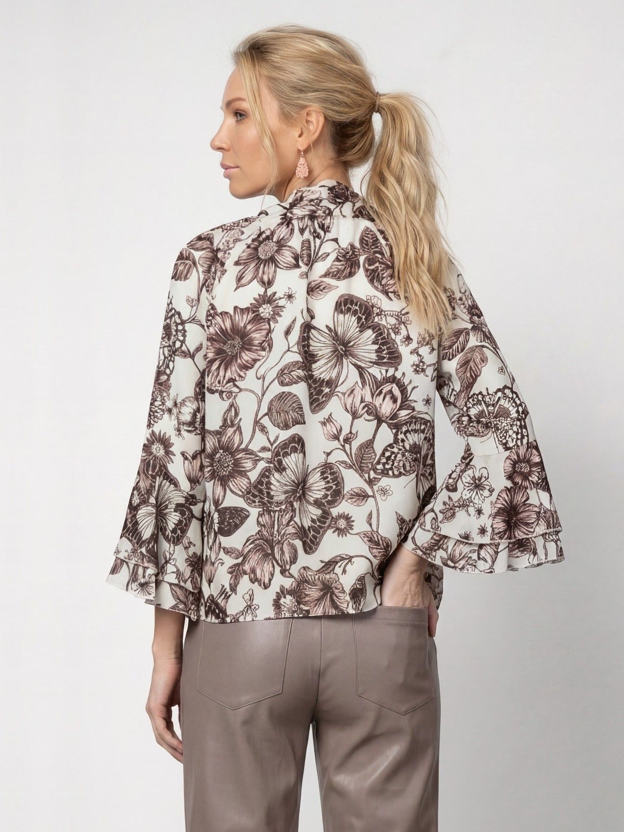 MONARI - BLOUSE - Beige