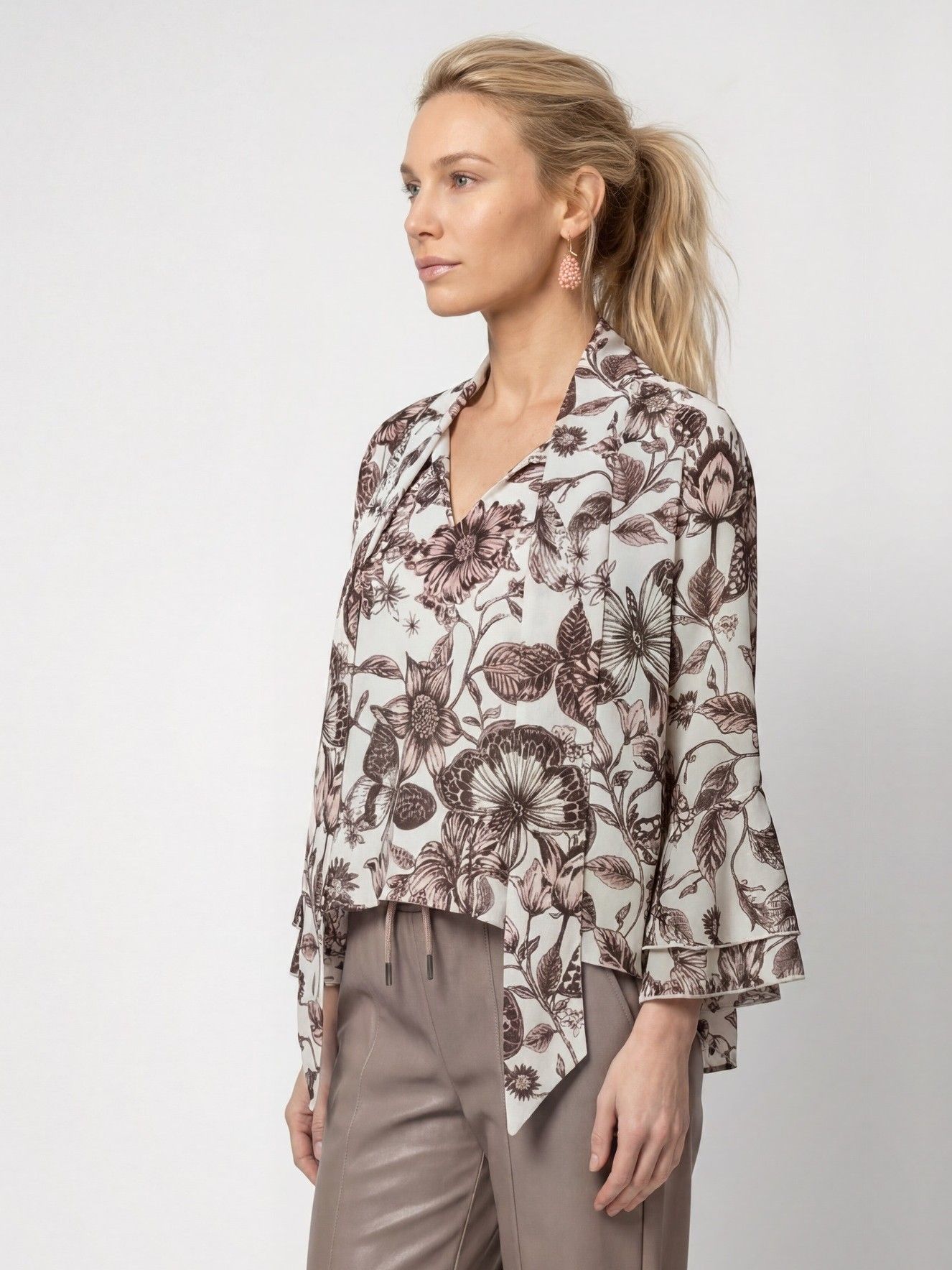 MONARI - BLOUSE - Beige