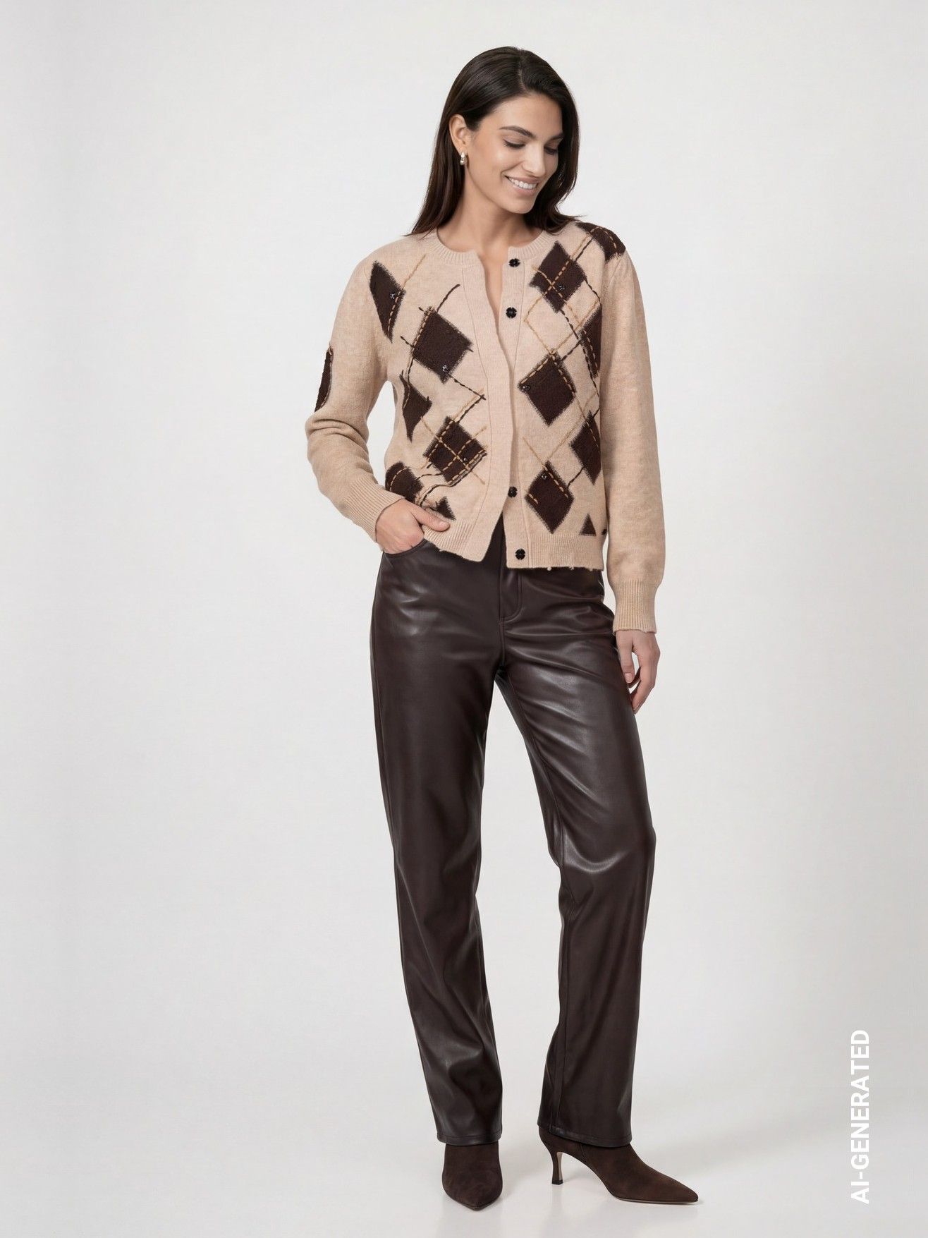 MONARI - VEST - Beige