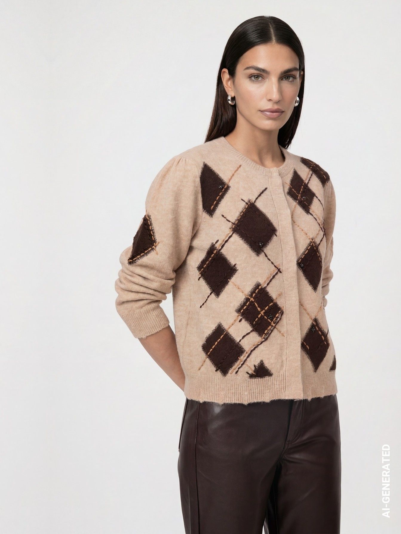 MONARI - VEST - Beige