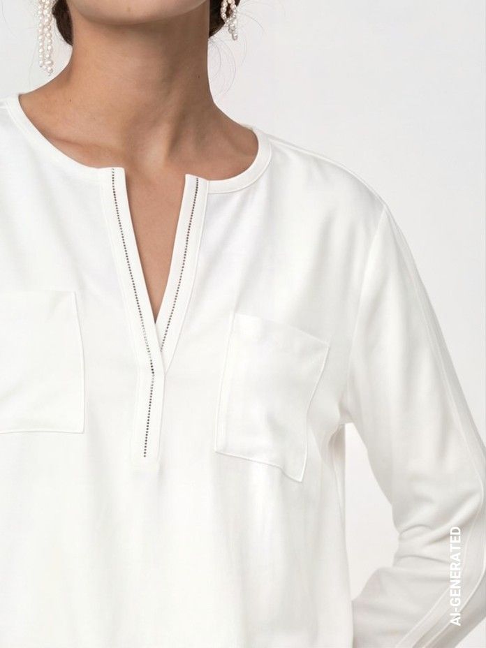 MONARI - BLOUSE - Off white