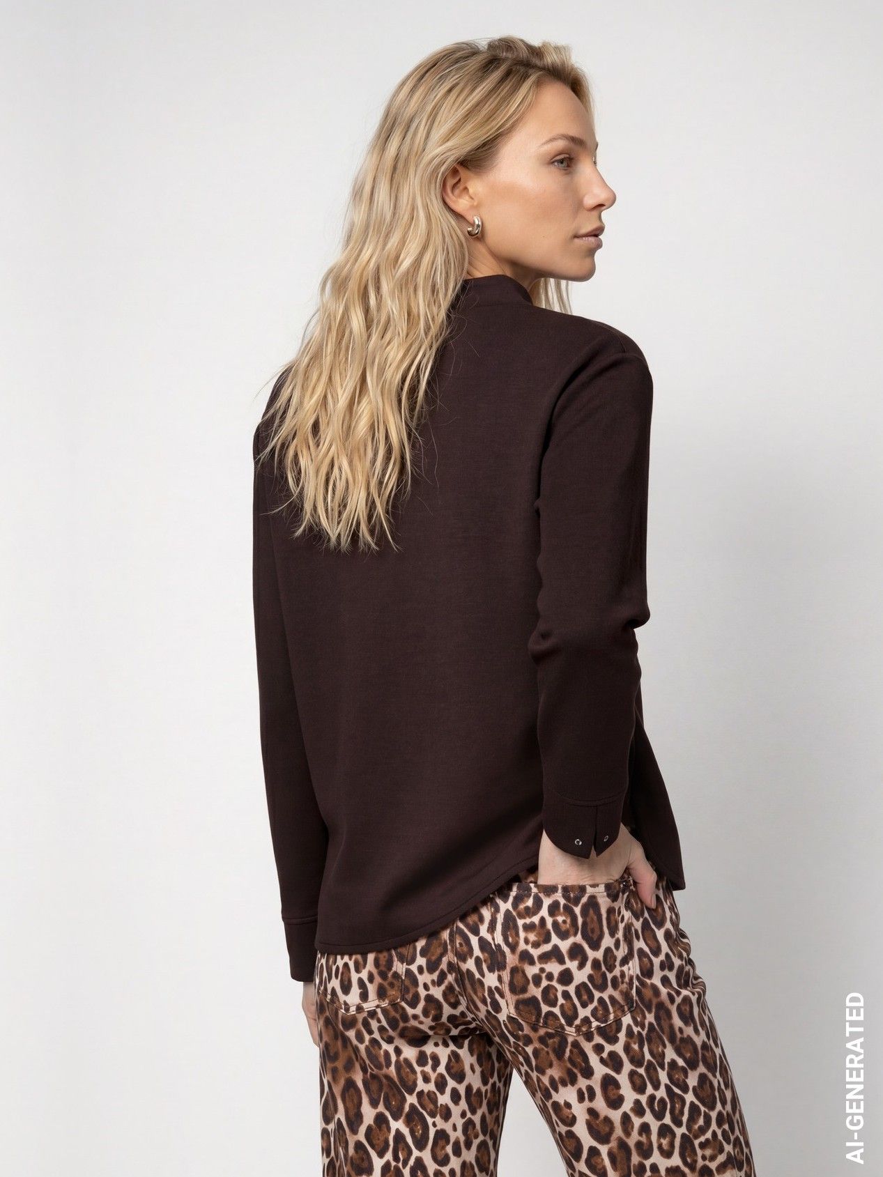 MONARI - SHIRT - Bruin