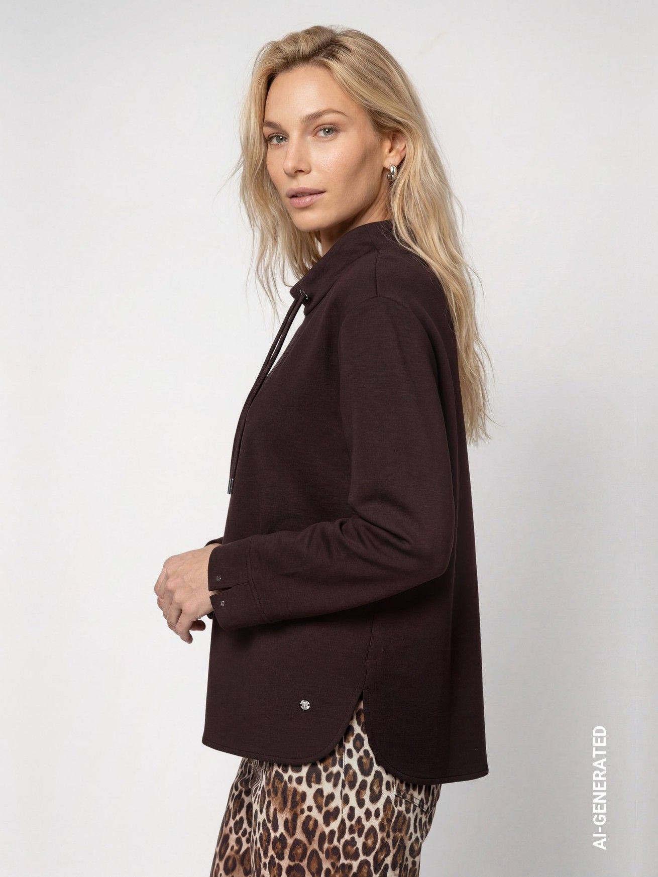 MONARI - SHIRT - Bruin