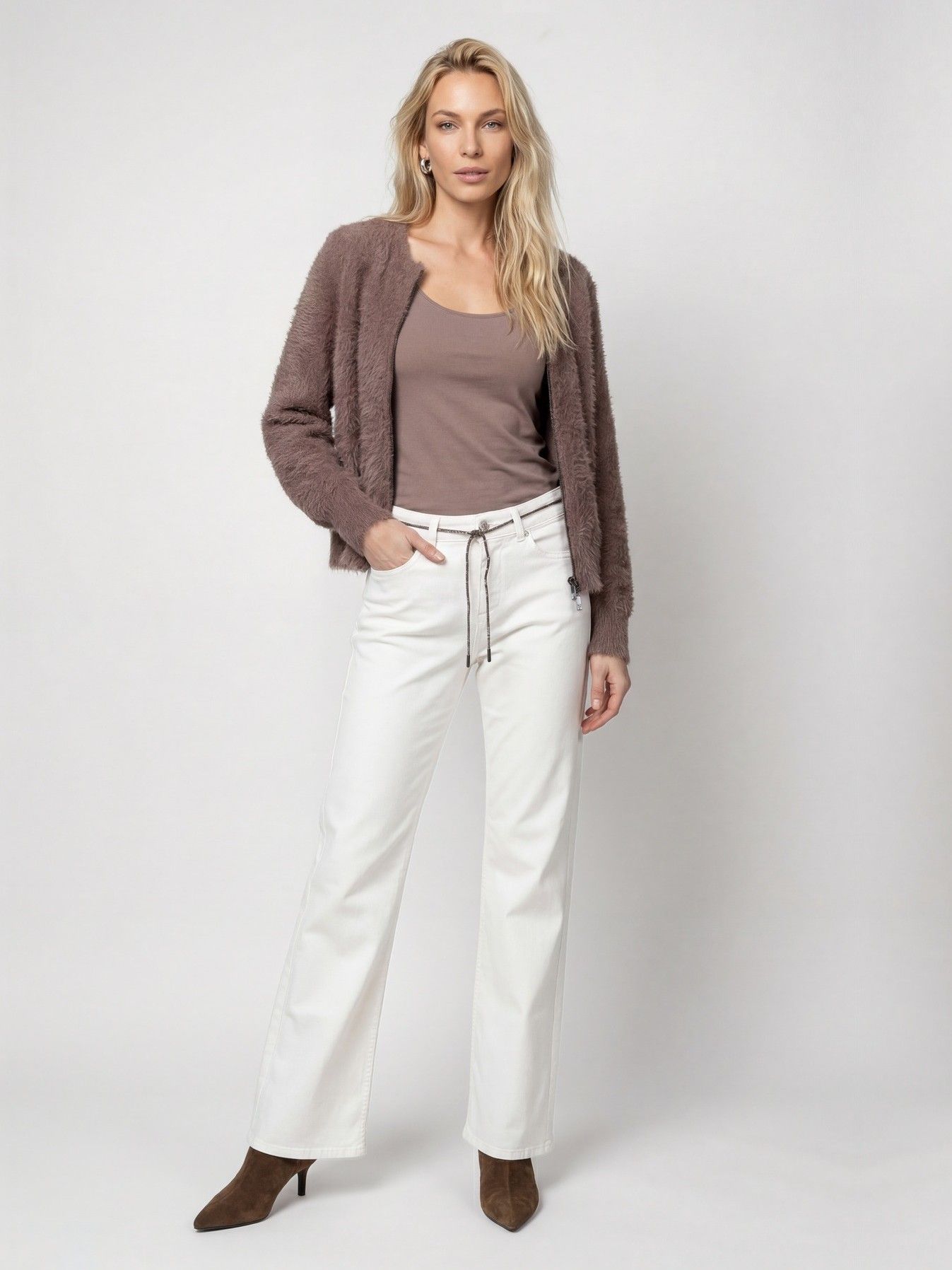MONARI - VEST - Beige