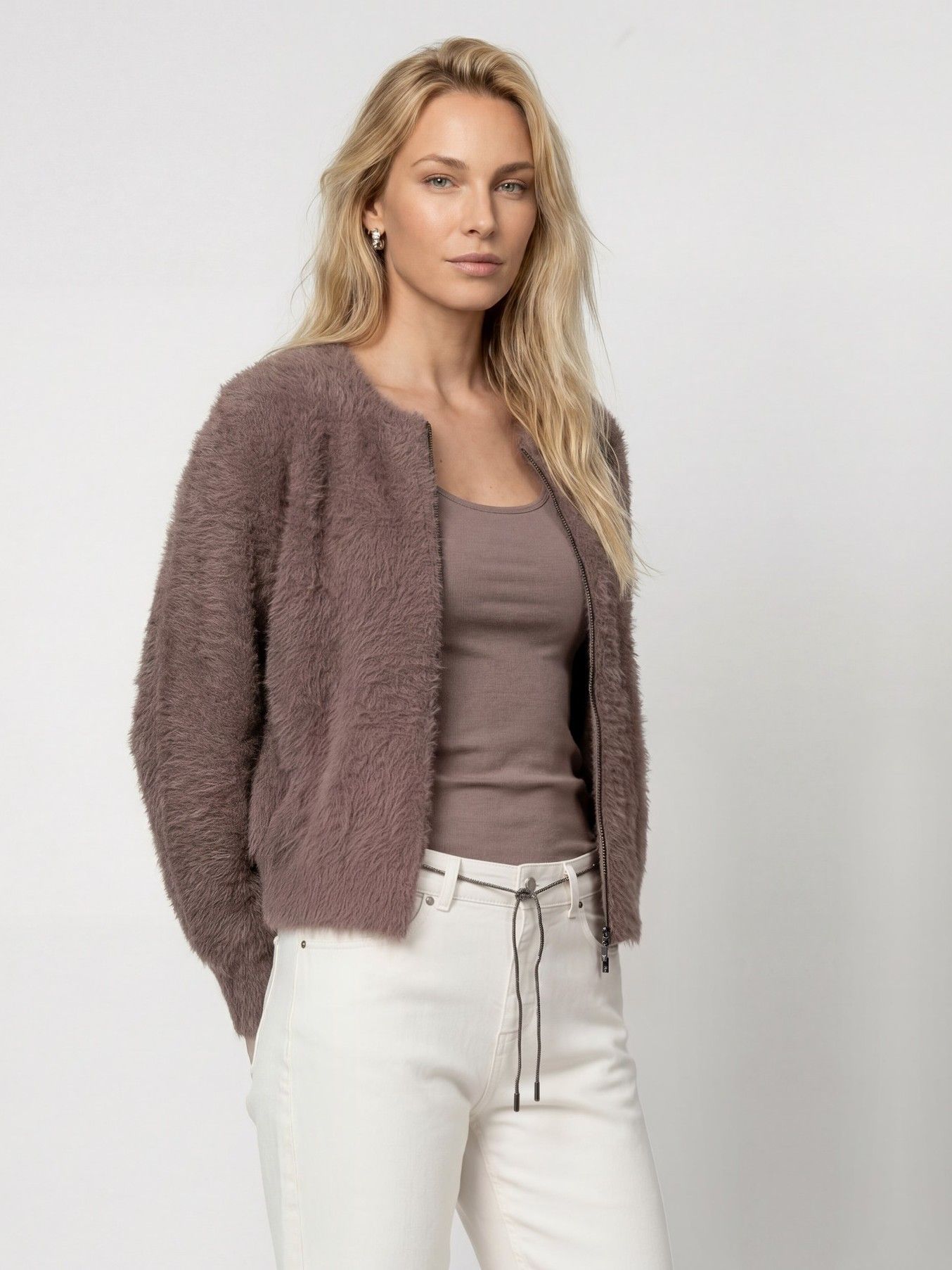 MONARI - VEST - Beige