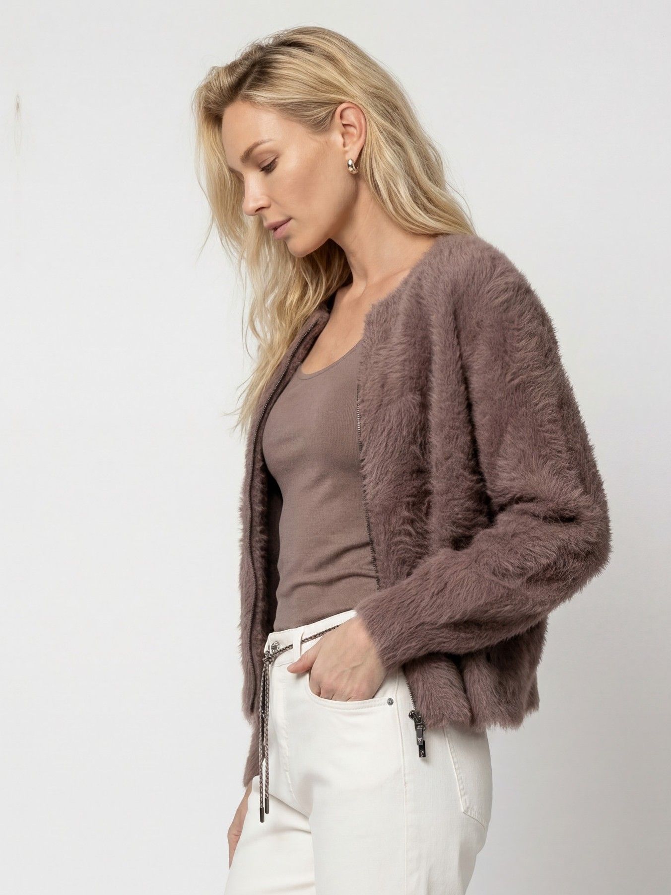 MONARI - VEST - Beige