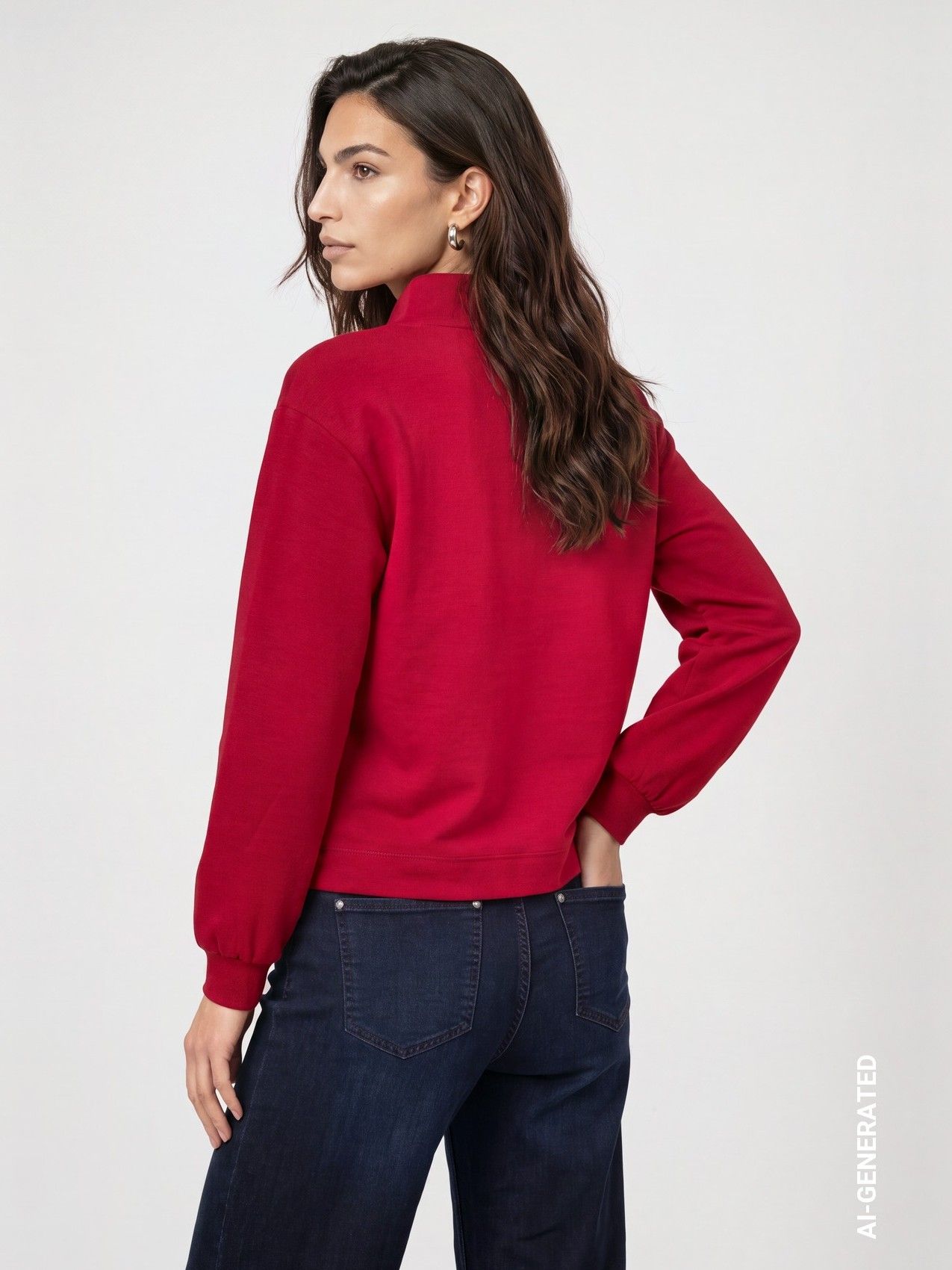 MONARI - SHIRT - Rood