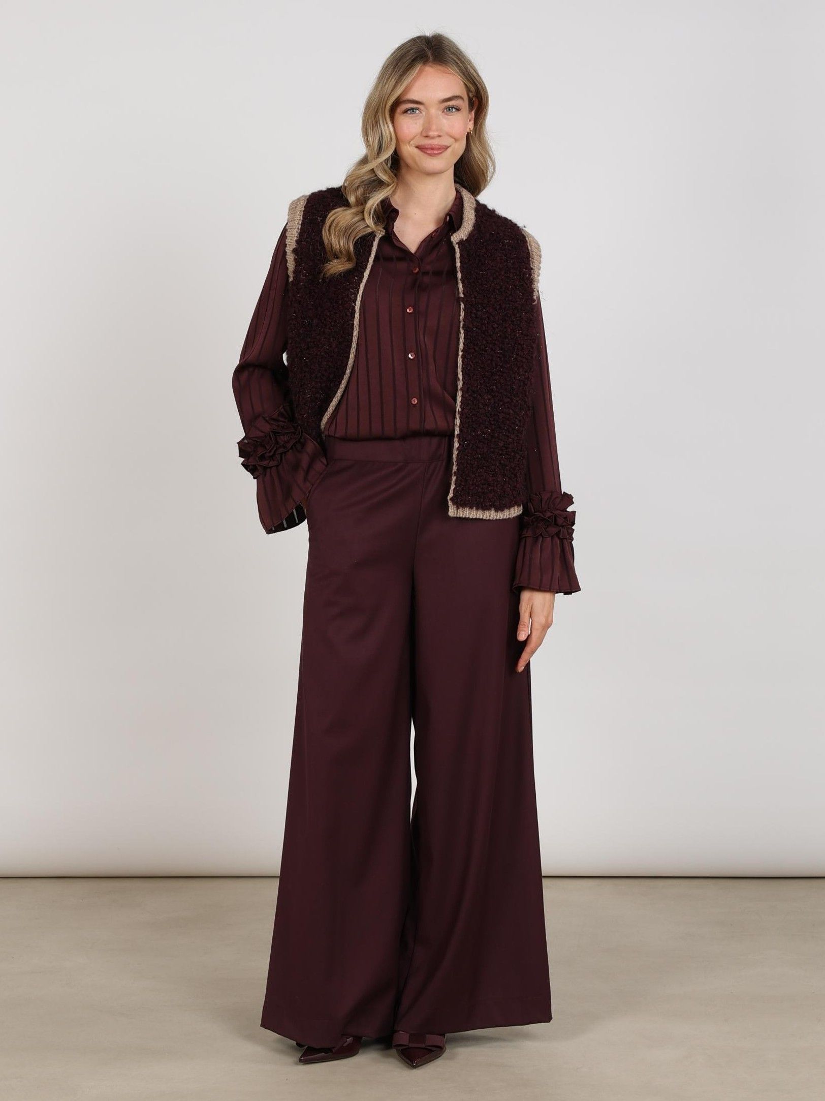NUKUS - BROEK - Rood