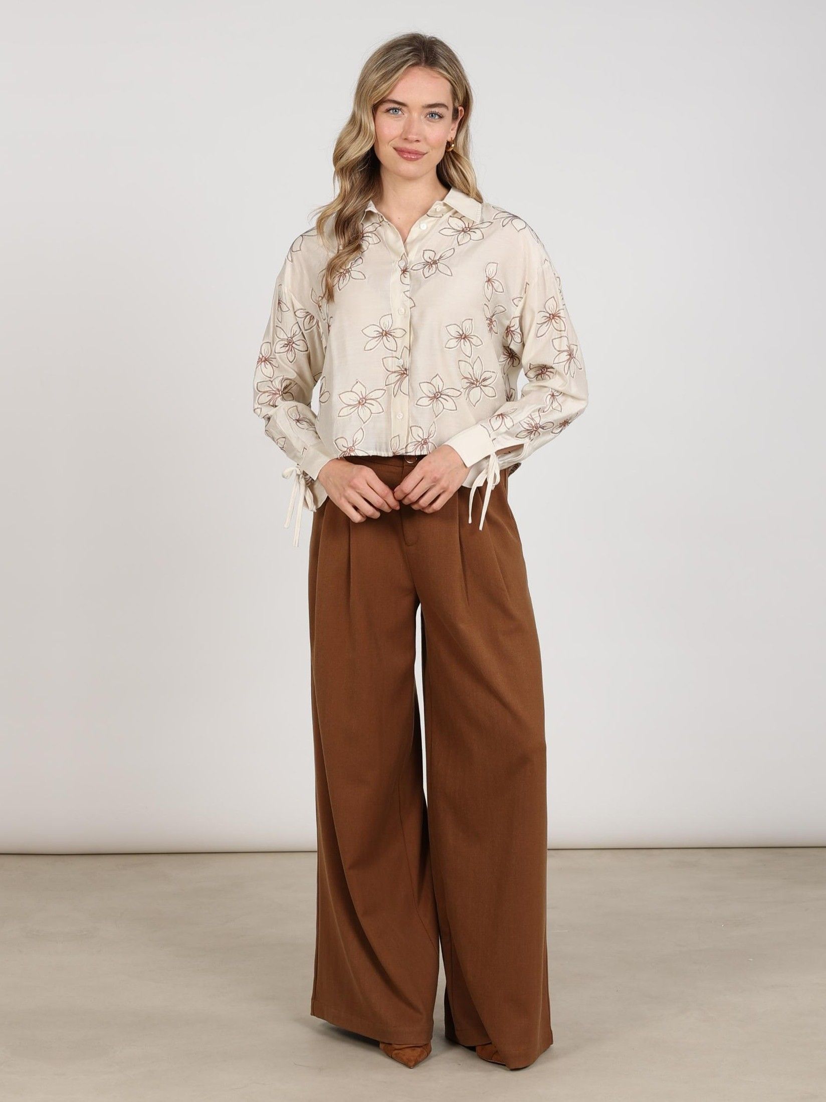 NUKUS - BLOUSE - Beige