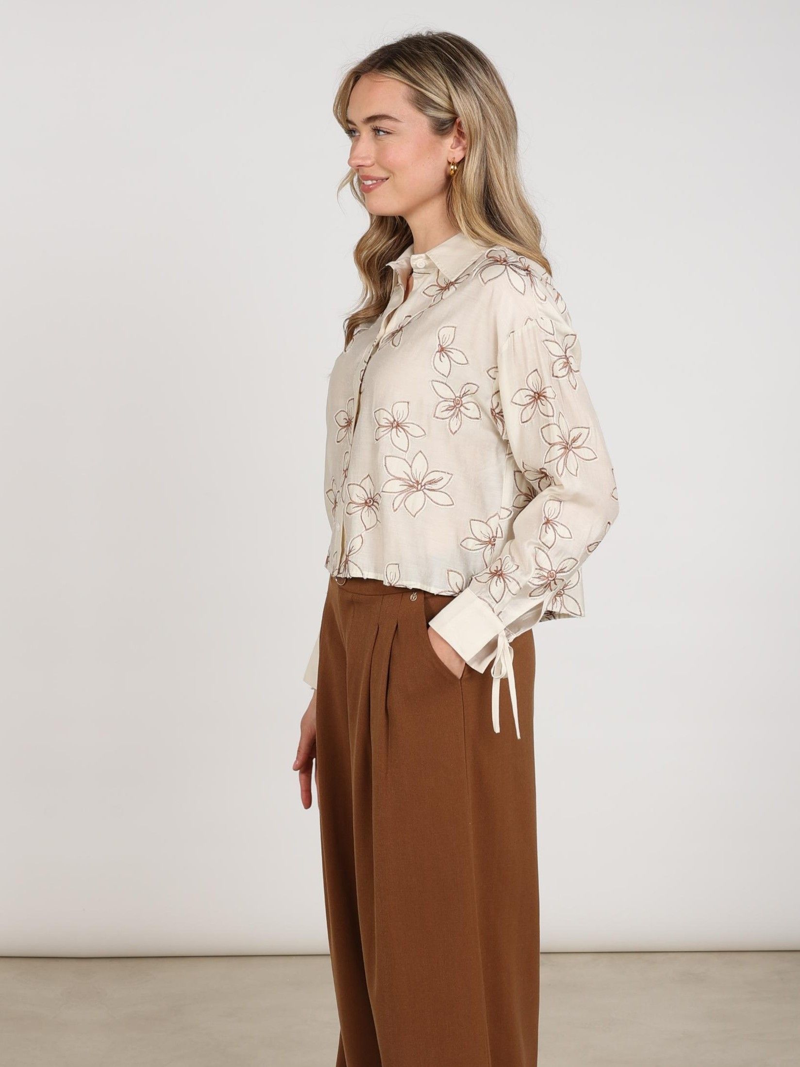 NUKUS - BLOUSE - Beige