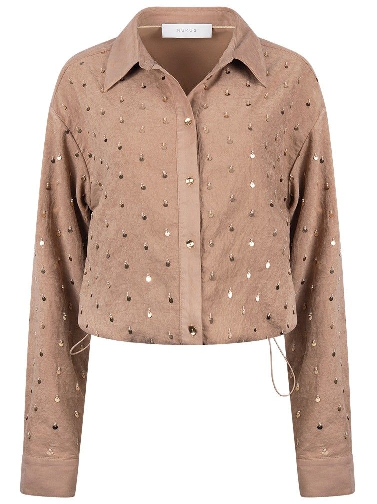 NUKUS - BLOUSE - Bruin