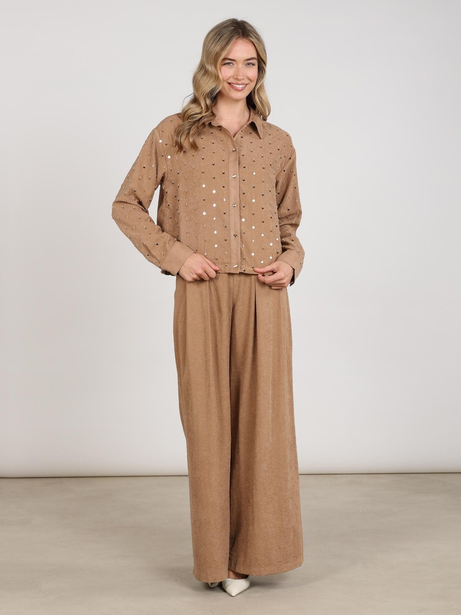 NUKUS - BLOUSE - Bruin