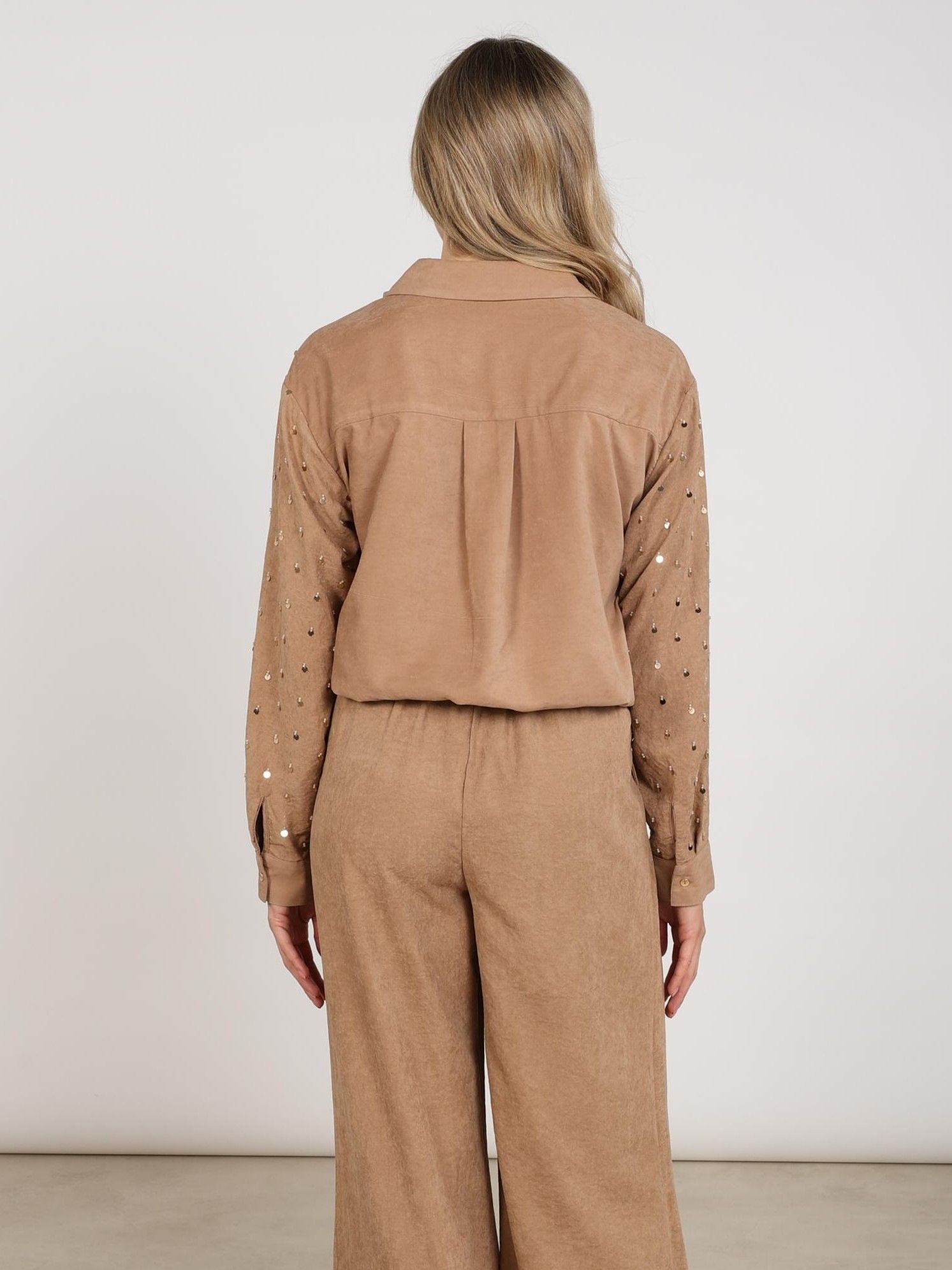 NUKUS - BLOUSE - Bruin