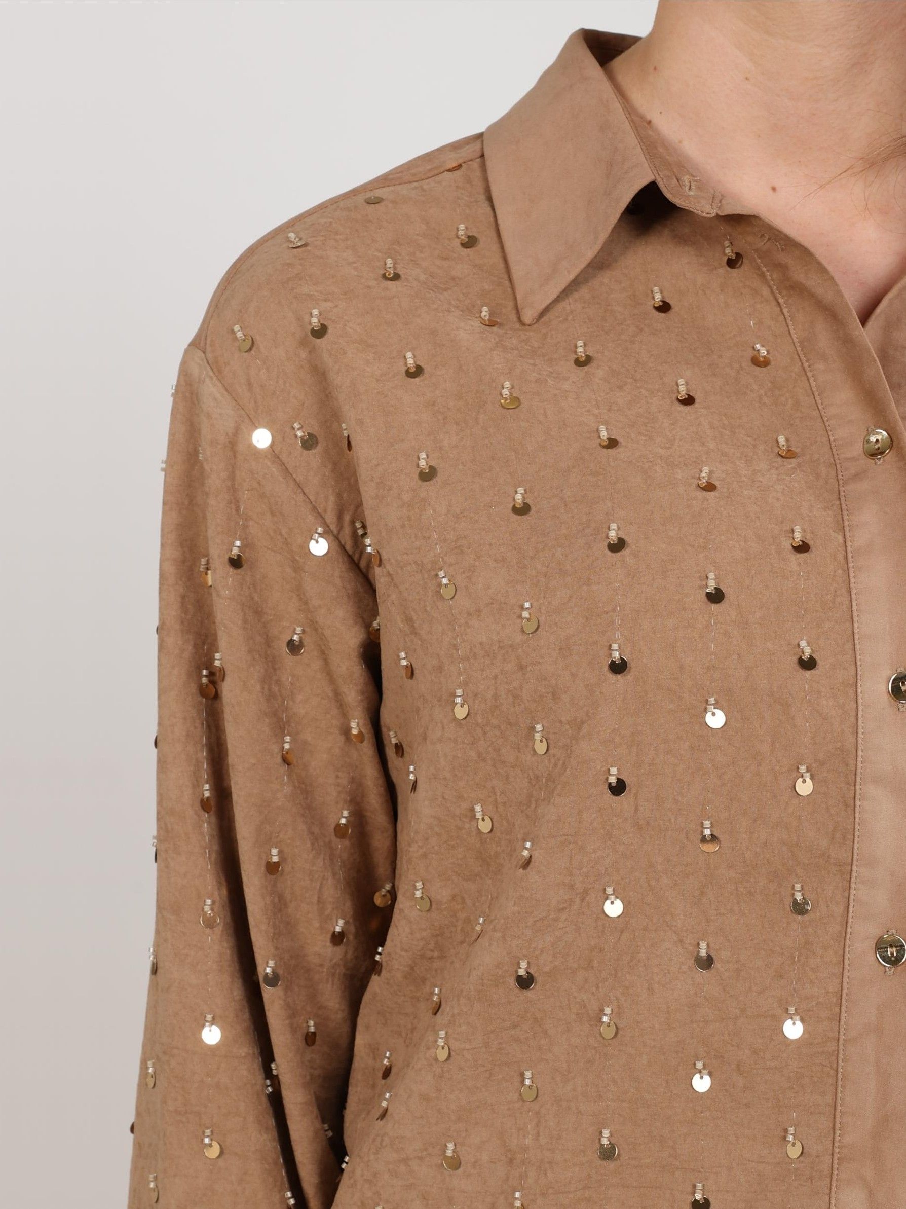 NUKUS - BLOUSE - Bruin