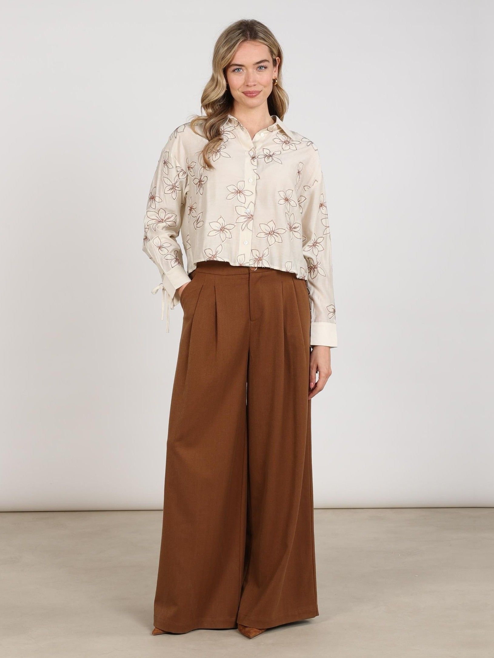 NUKUS - BROEK - Bruin