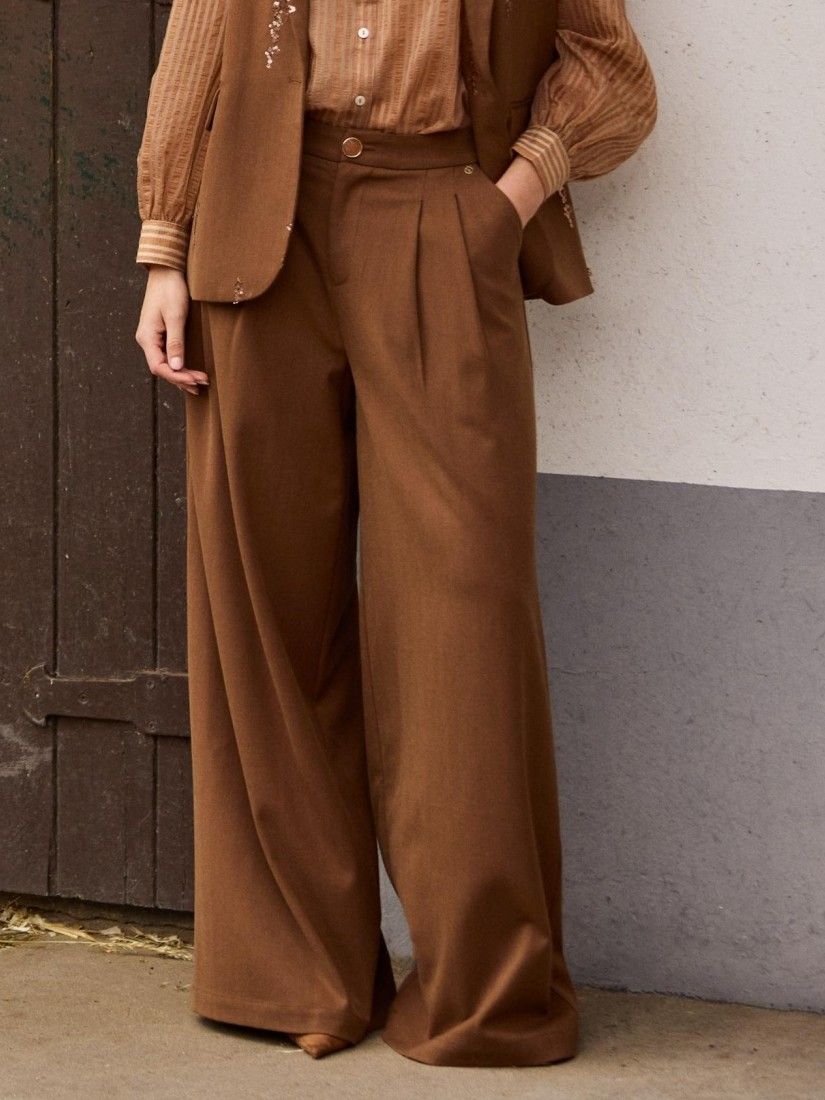 NUKUS - BROEK - Bruin