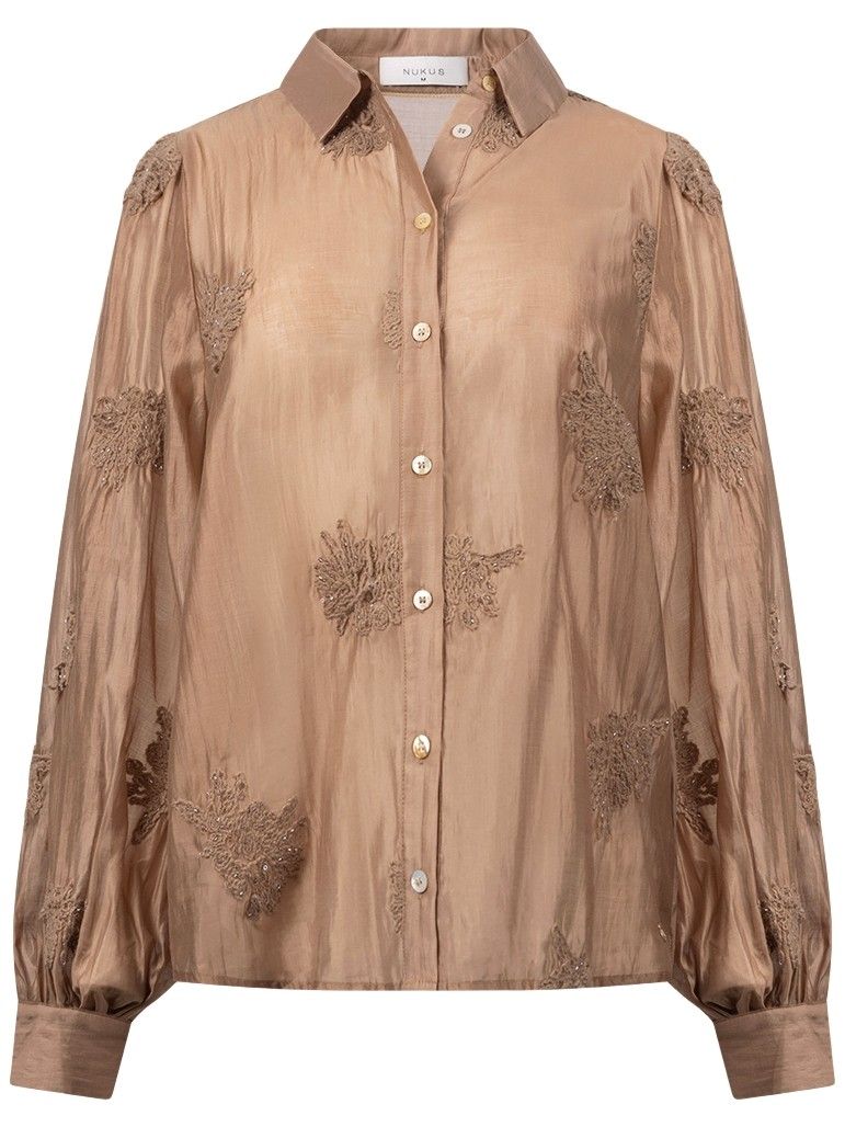 NUKUS - BLOUSE - Bruin