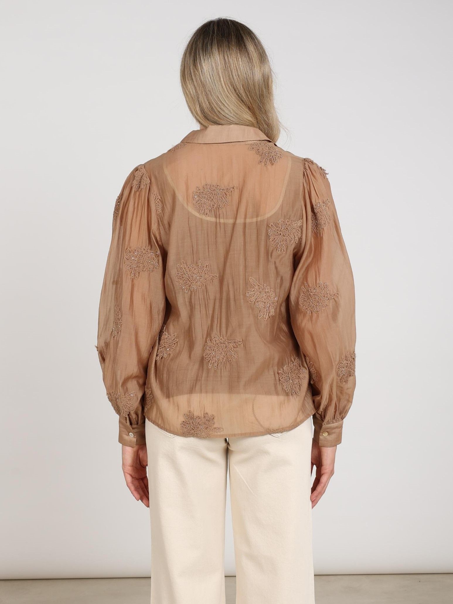 NUKUS - BLOUSE - Bruin