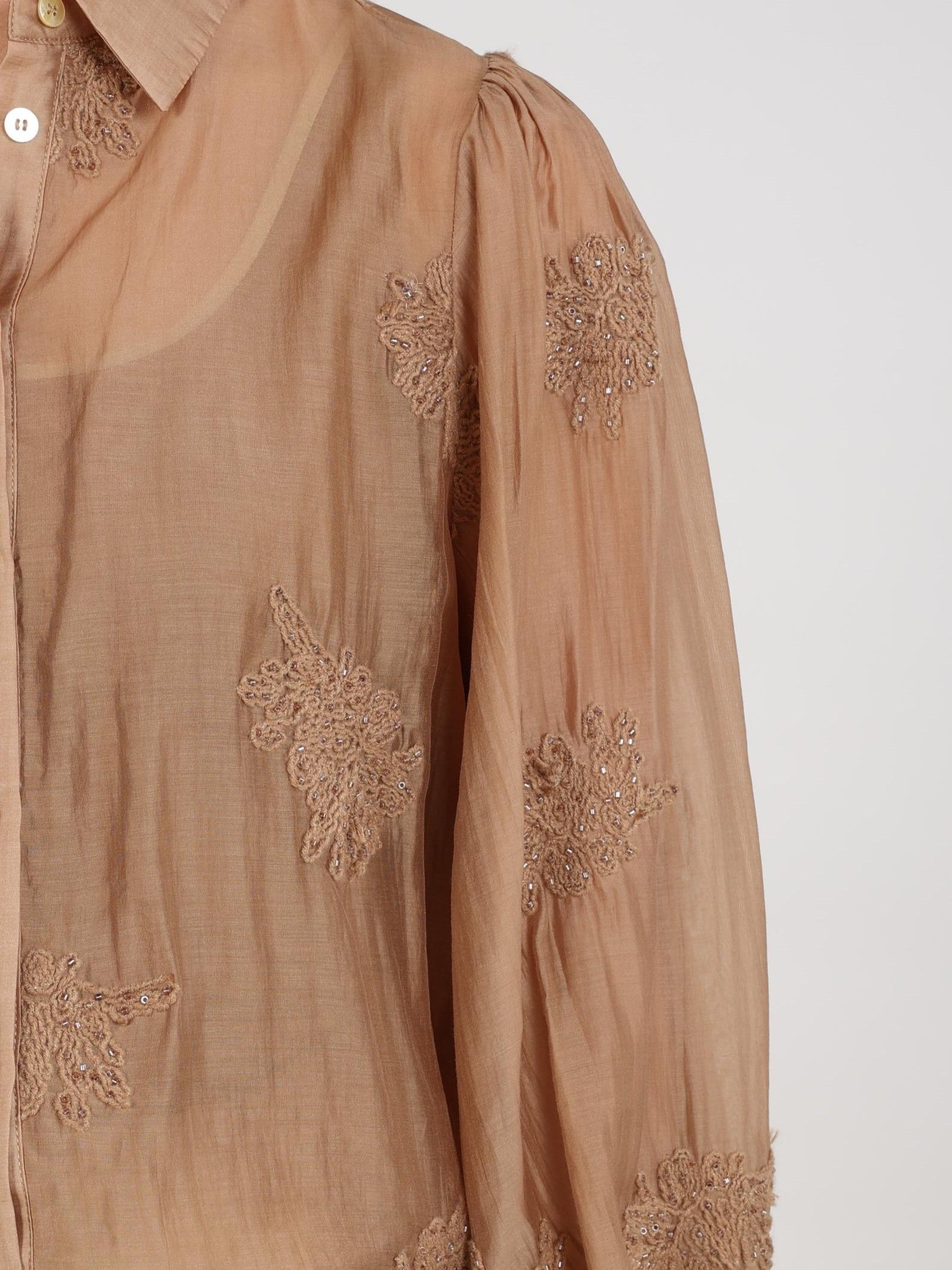 NUKUS - BLOUSE - Bruin