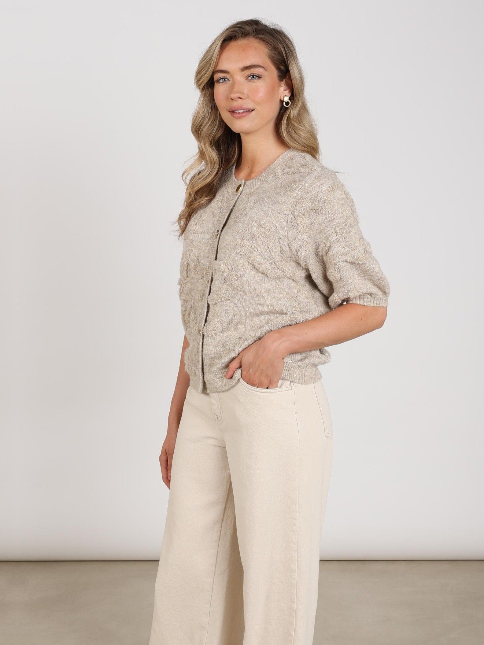 NUKUS - VEST - Beige