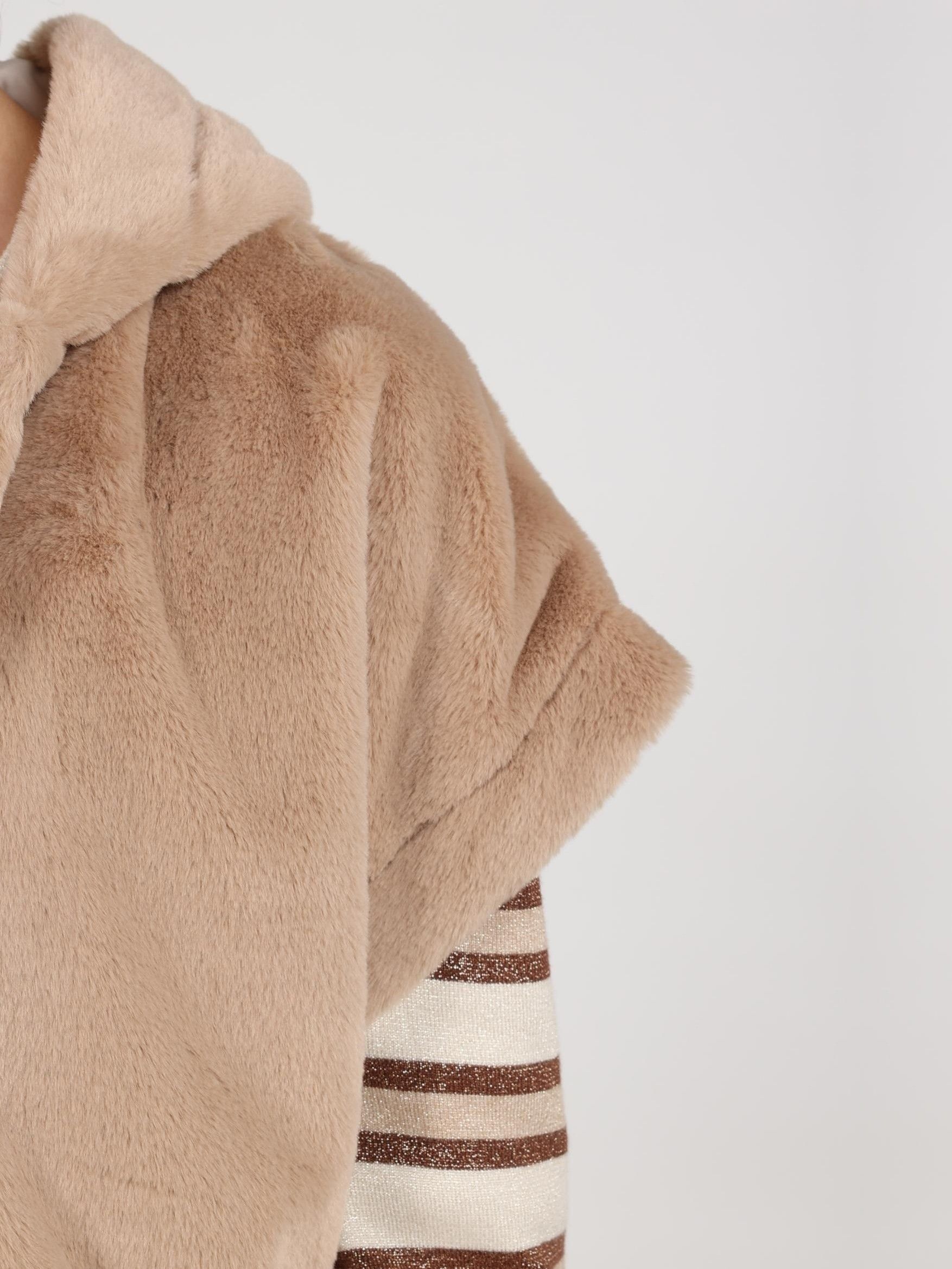 NUKUS - GILET - Beige