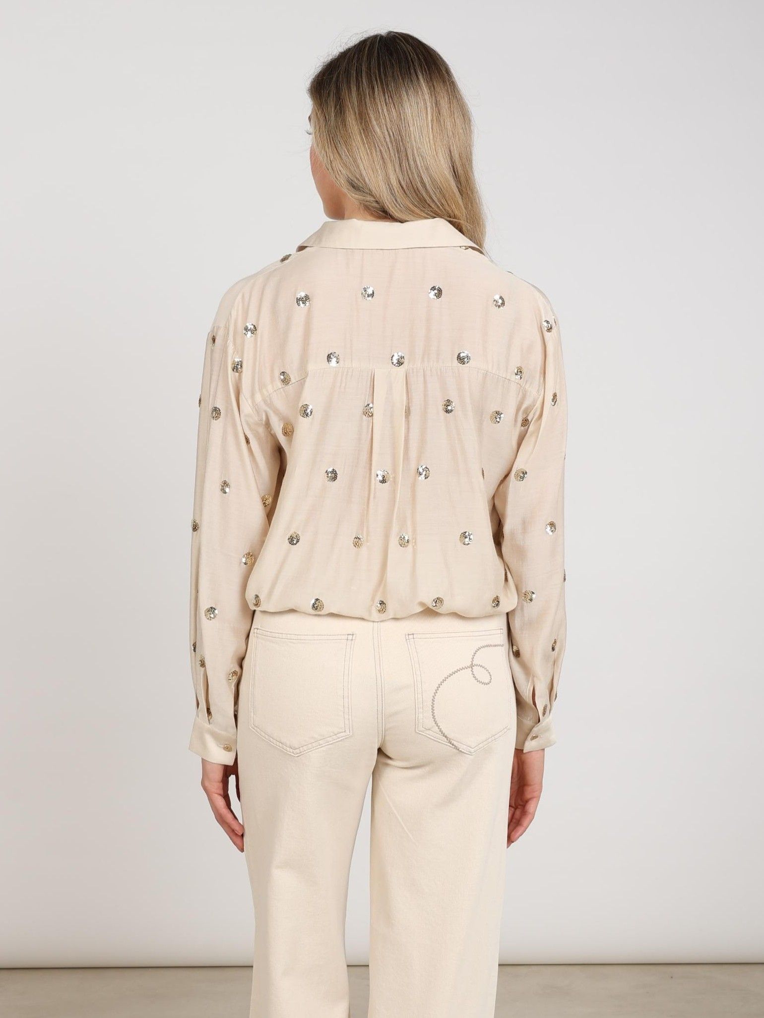 NUKUS - BLOUSE - Beige
